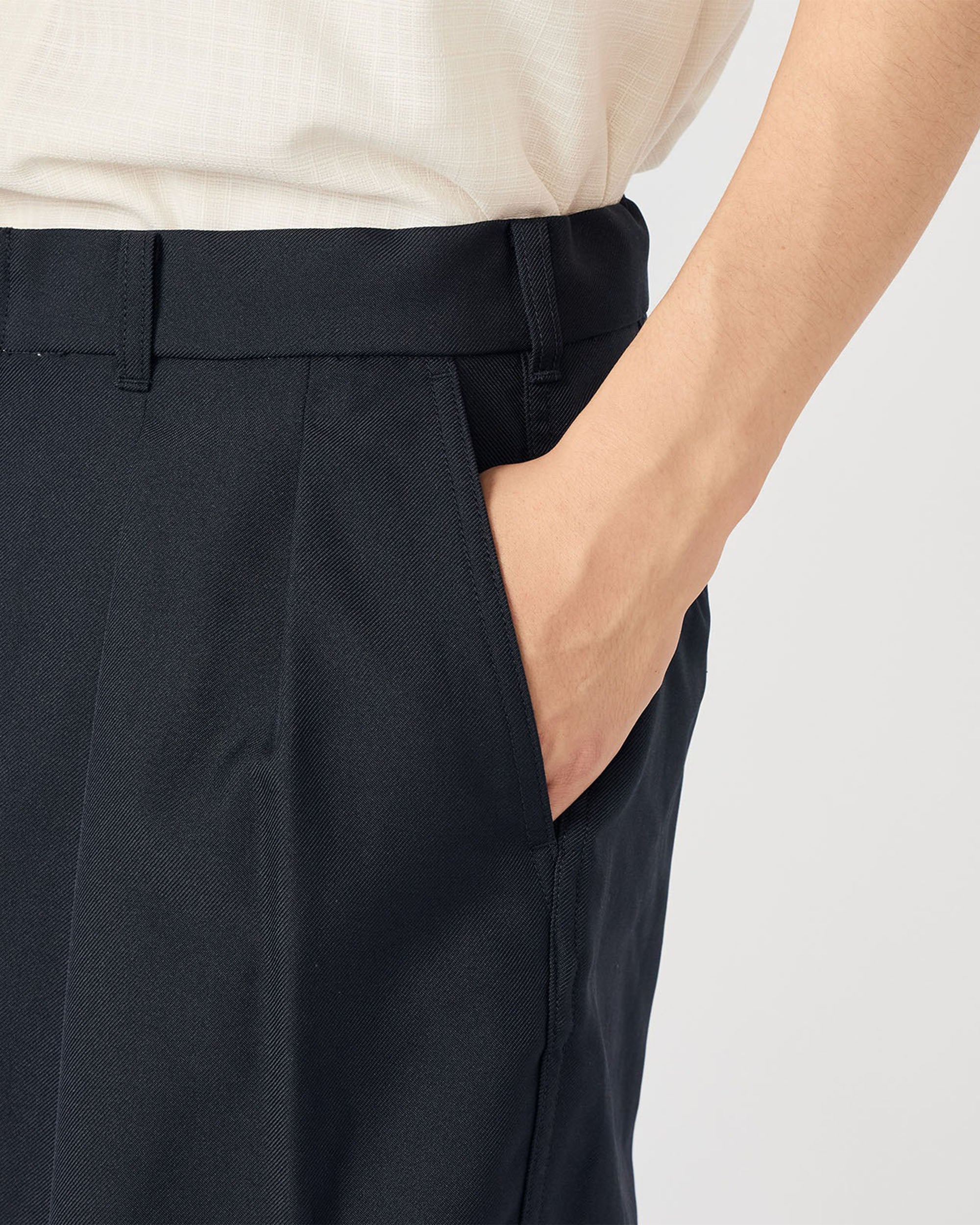 Twill Club Pants - Dark Navy