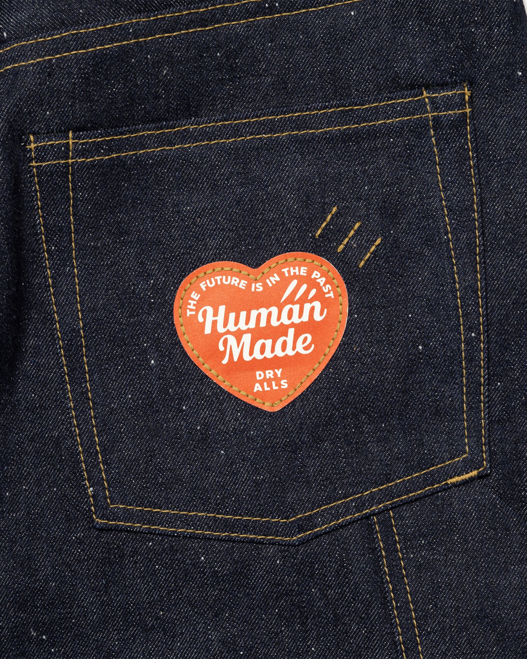 Straight Denim Pants - Past Indigo