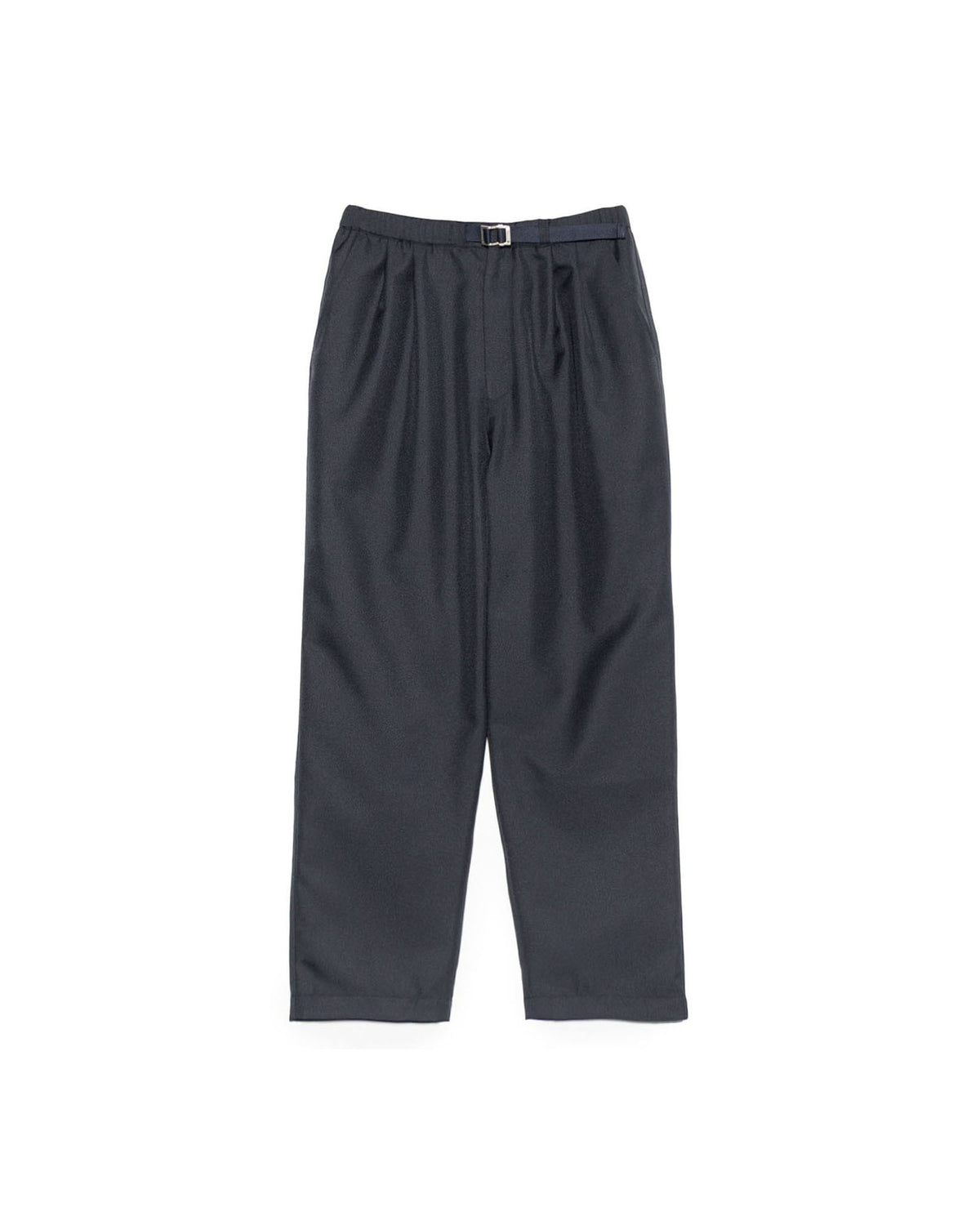 Polyester Twill Club Buckle Pants - Dark Navy