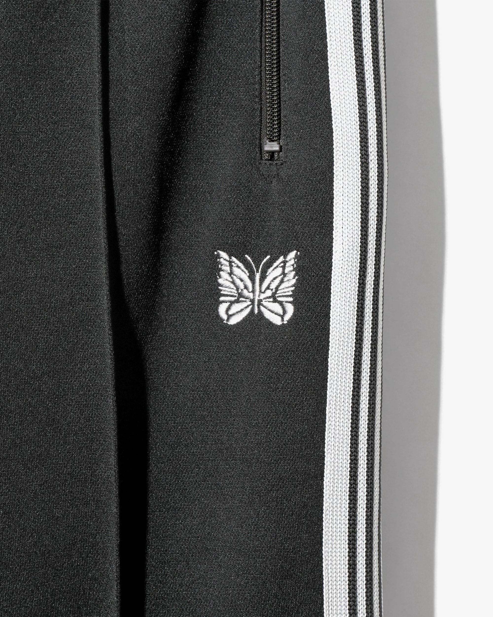 Poly Smooth Track Pants - Charcoal