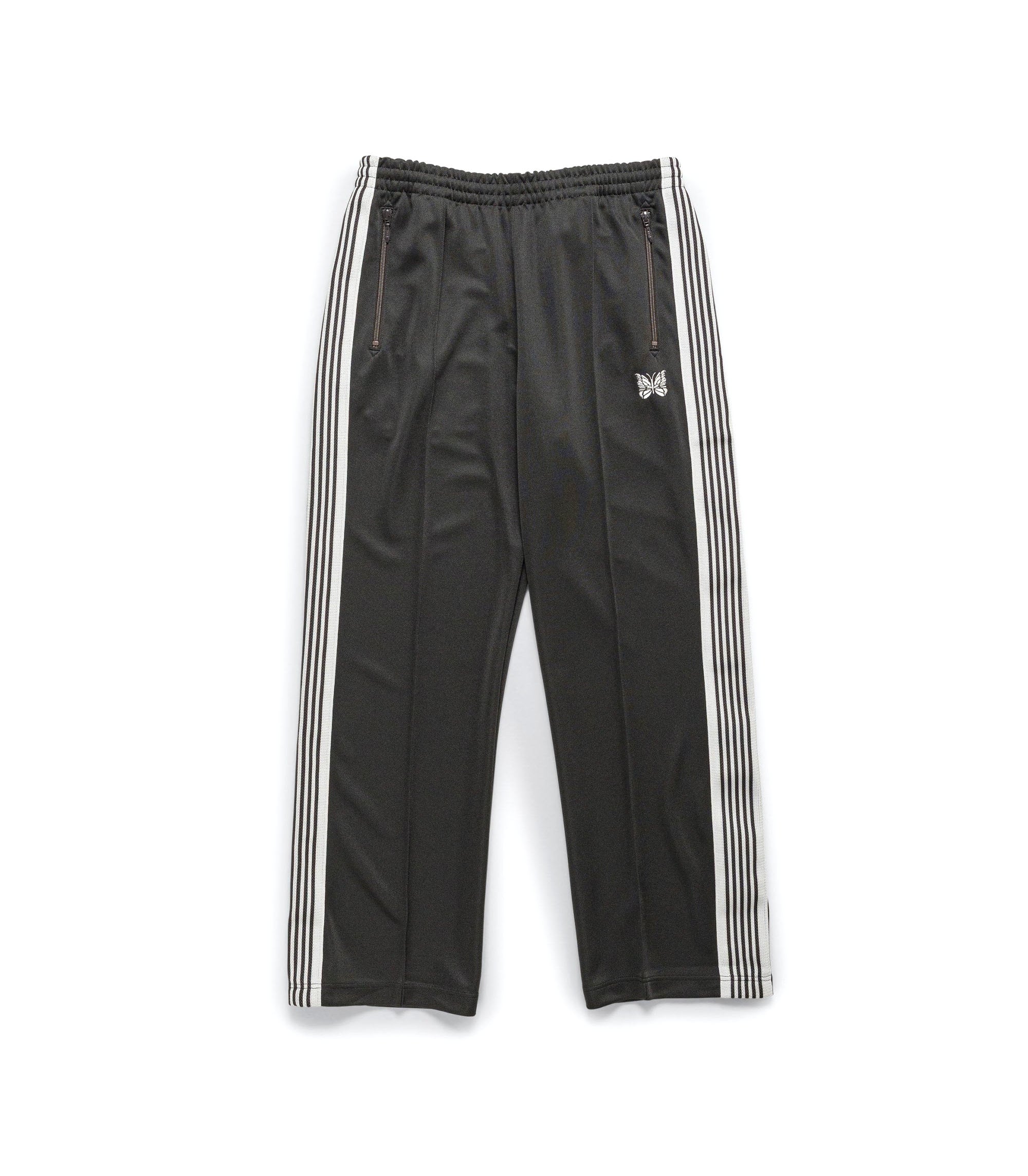 Poly Smooth Track Pants - Charcoal