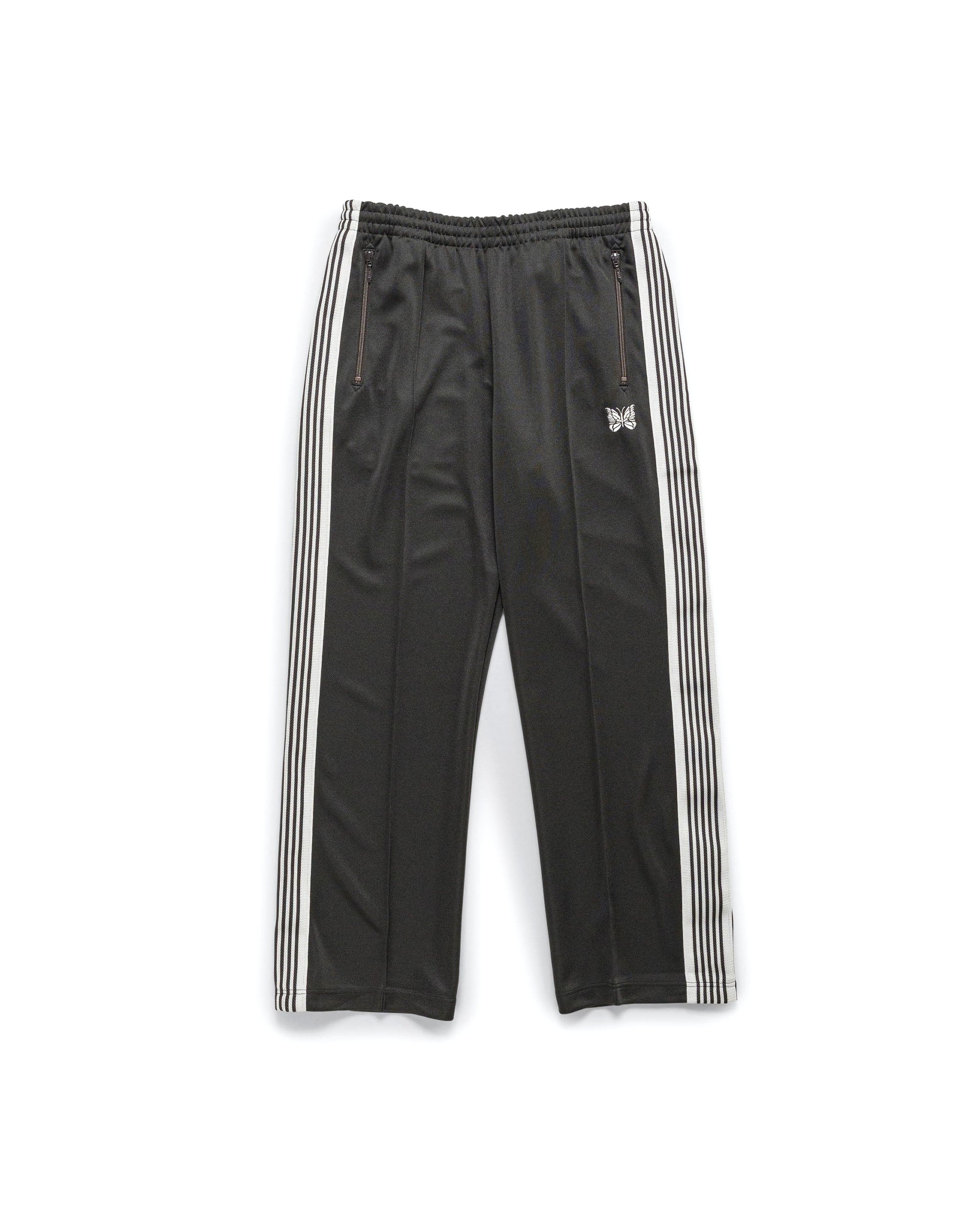 Poly Smooth Track Pants - Charcoal