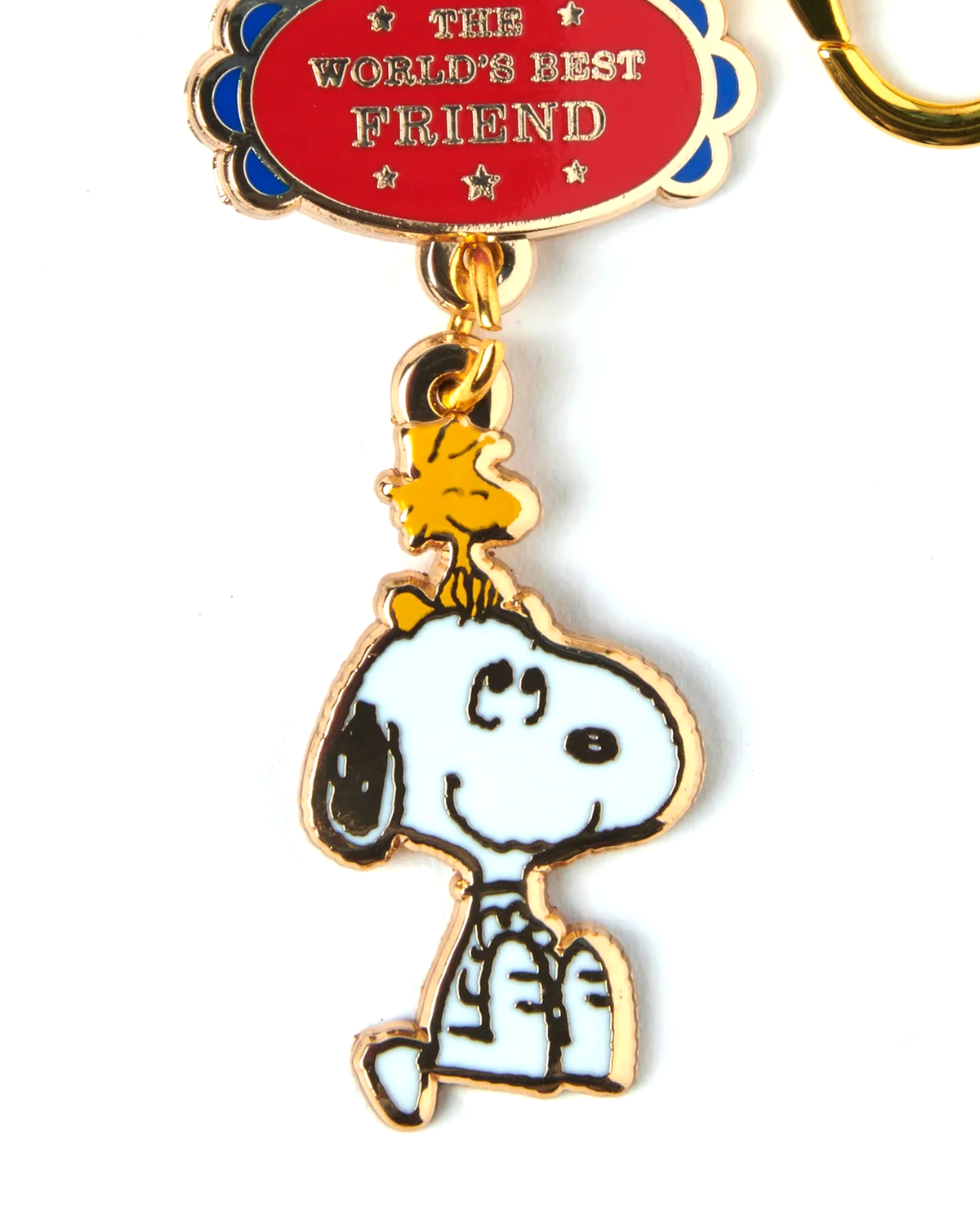 Peanuts World's Best Friend Keyring - Multi