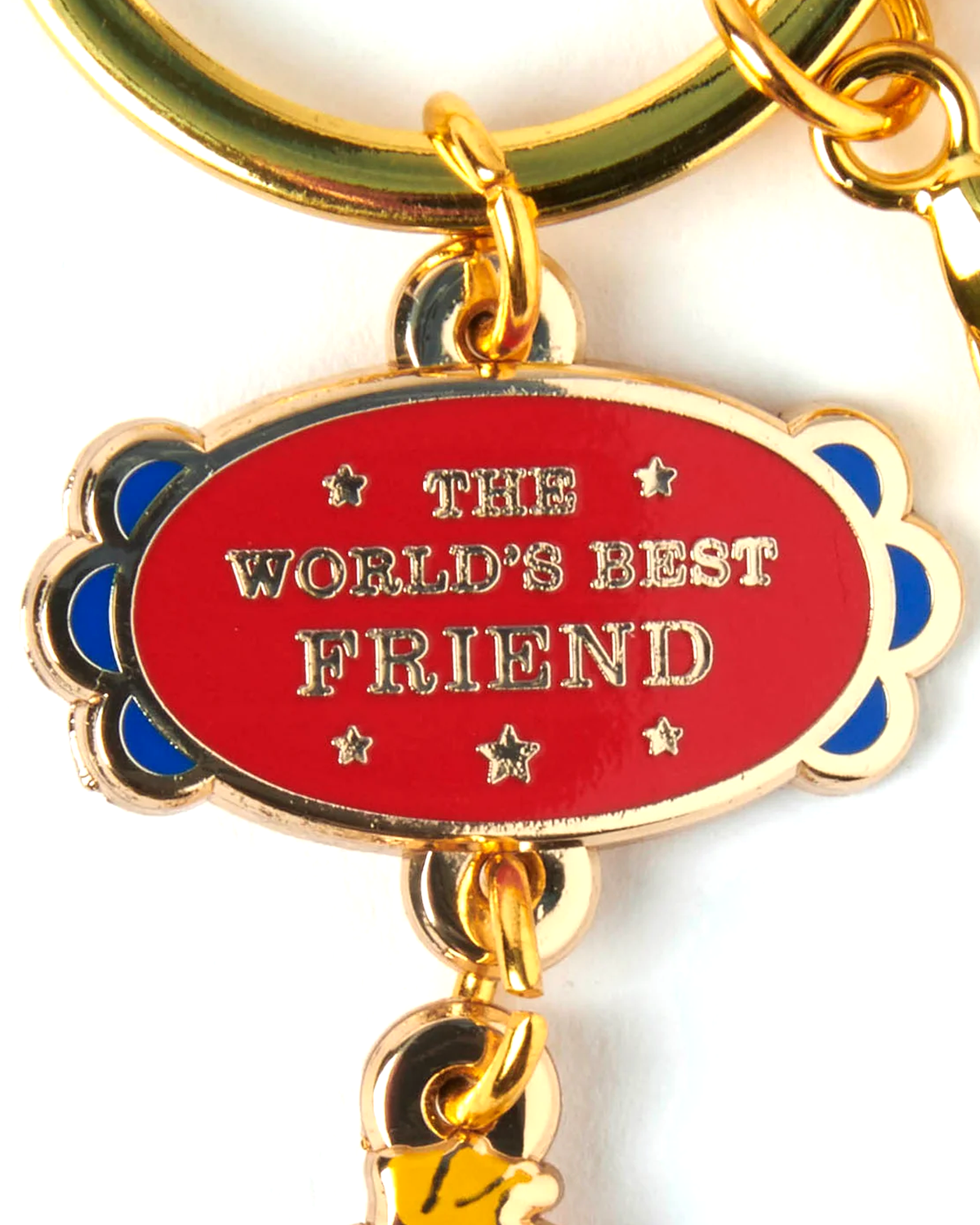 Peanuts World's Best Friend Keyring - Multi