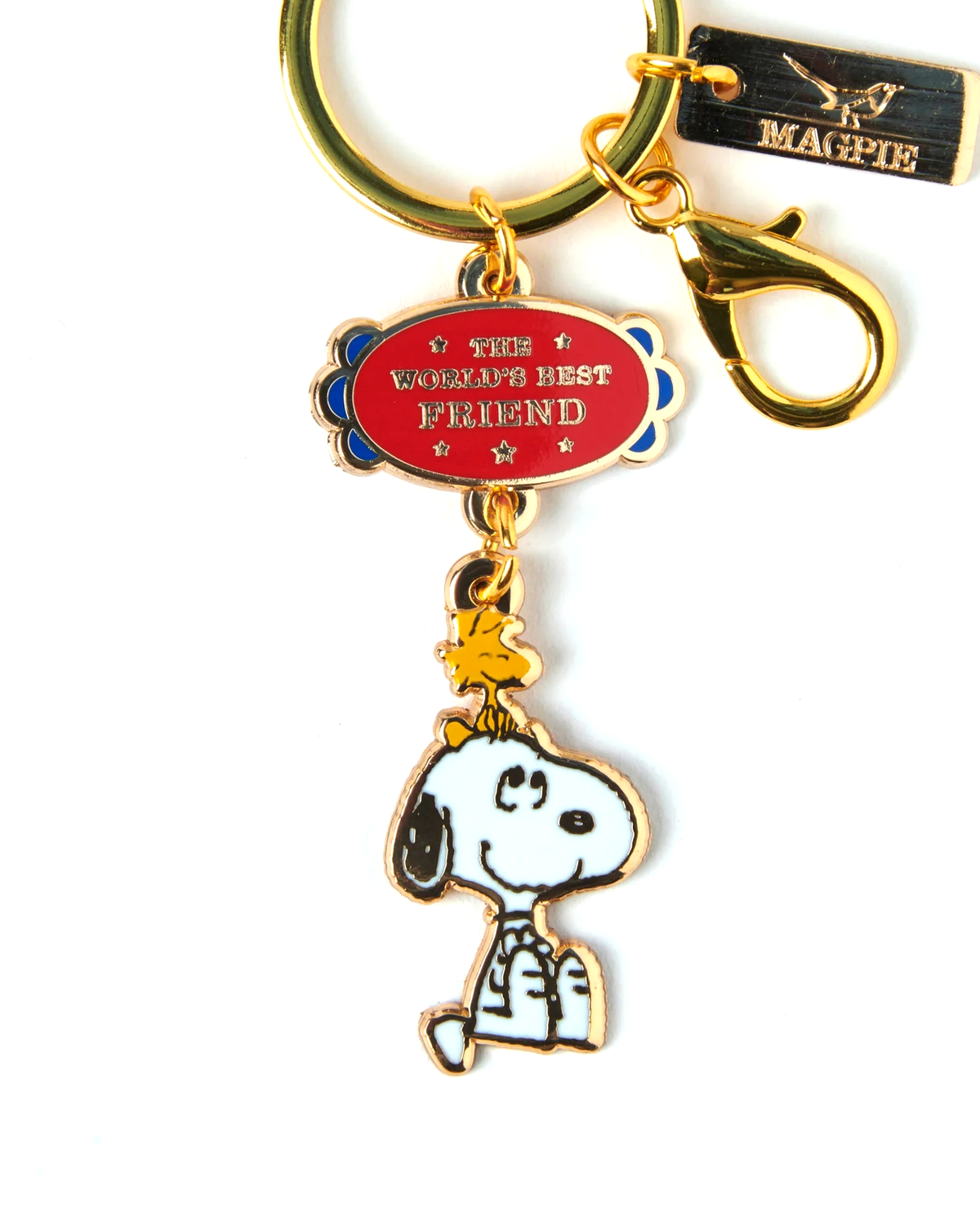Peanuts World's Best Friend Keyring - Multi