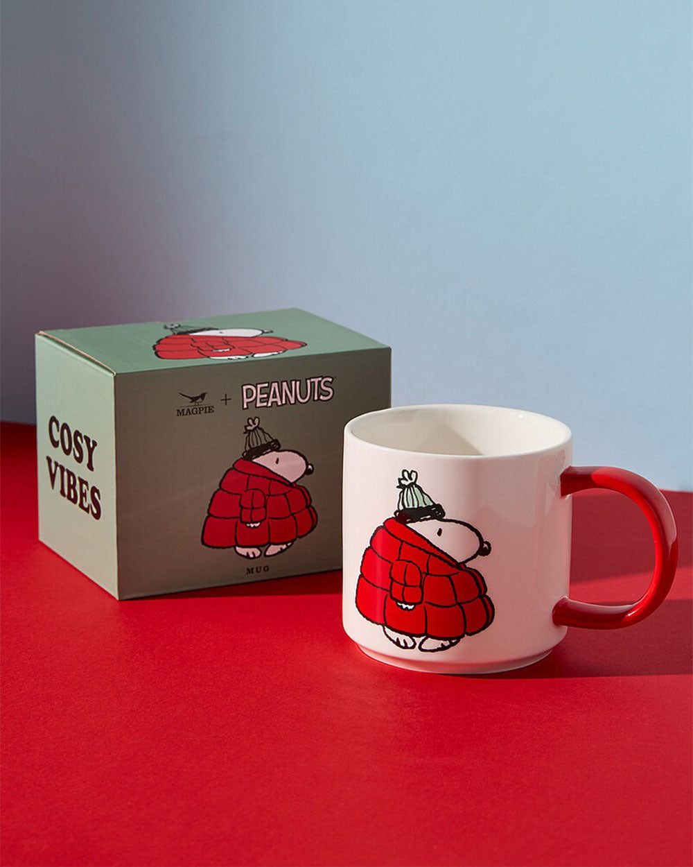 Peanuts Cosy Vibes Mug - Cream / Multi / Red