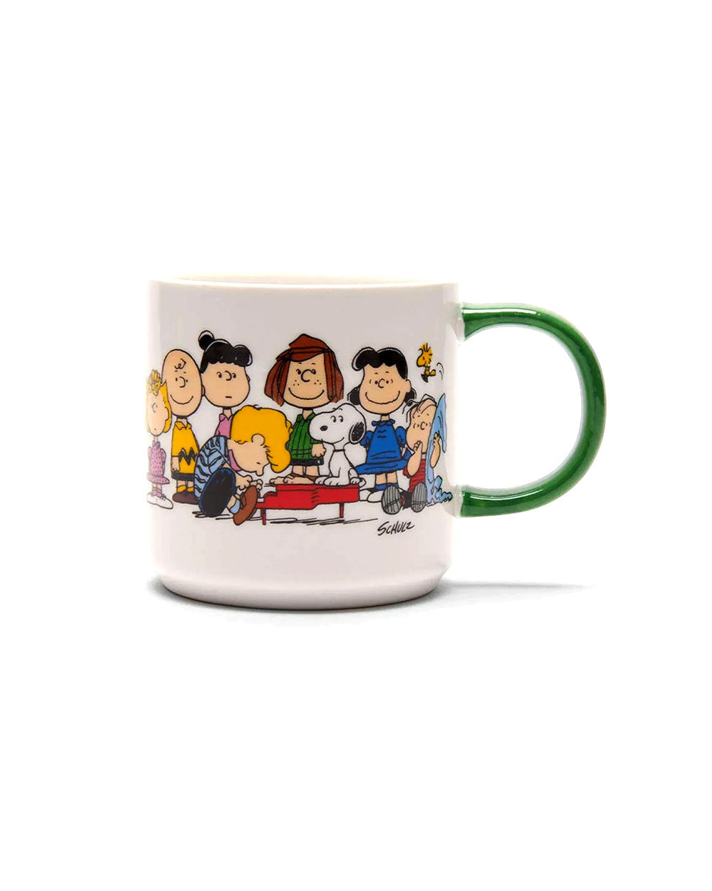 Peanuts Gang & House Mug - Cream / Multi / Green