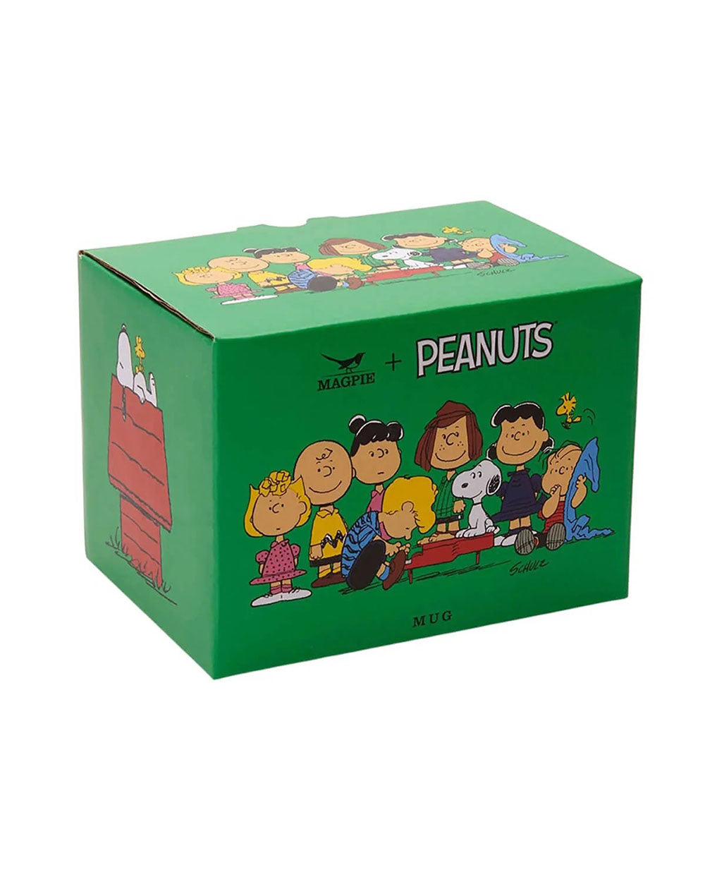 Peanuts Gang & House Mug - Cream / Multi / Green