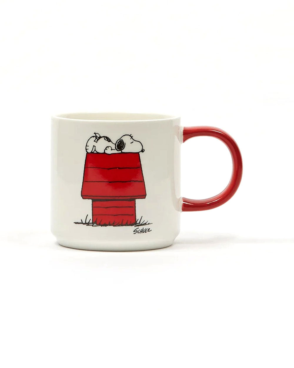 Peanuts Allergic To Mornings Mug - Cream / Multi / Red