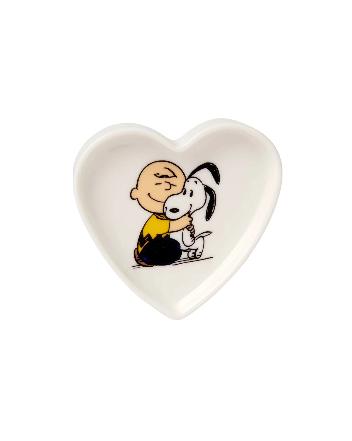 Peanuts Heart Puppy Trinket Dish - Cream