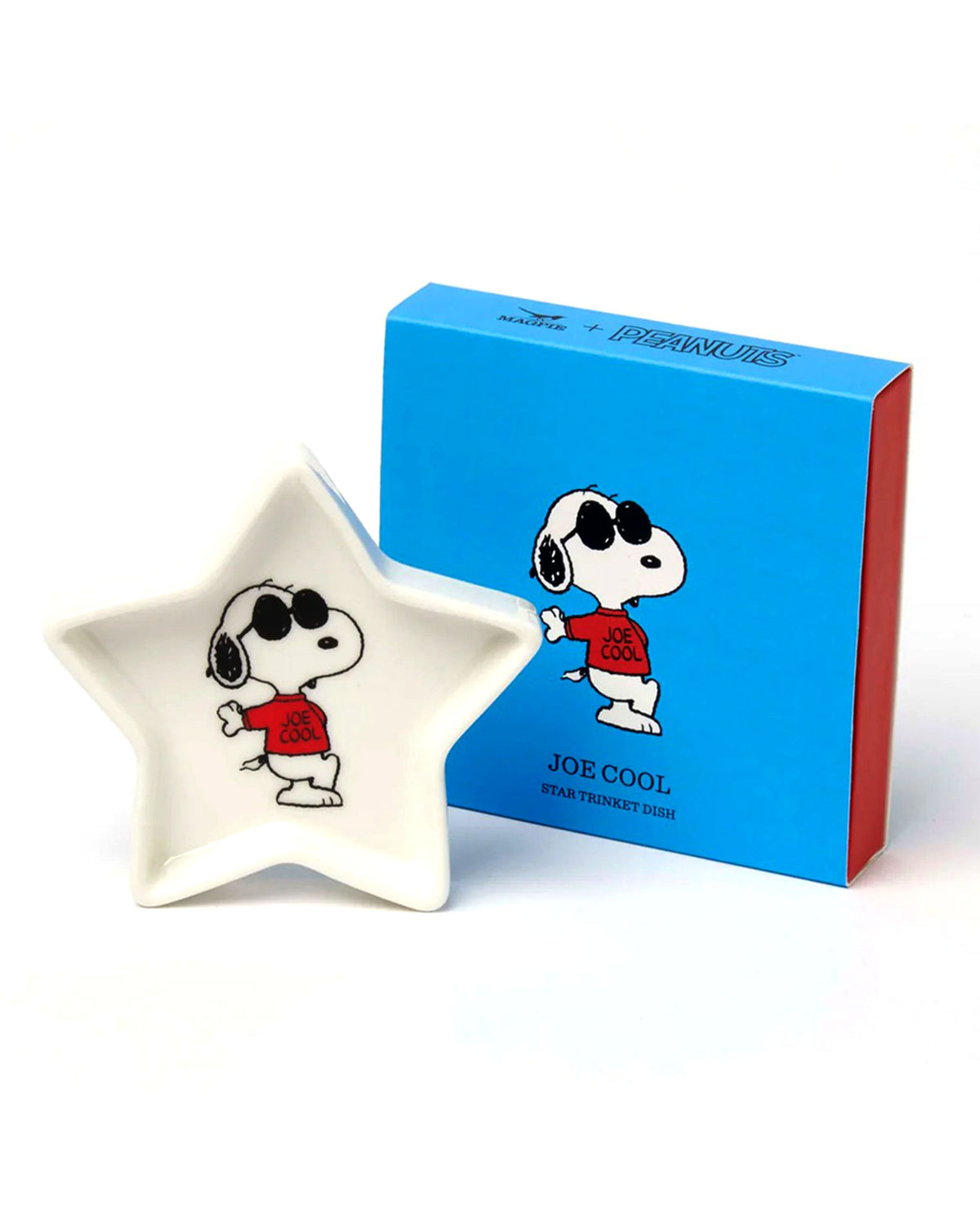 Peanuts Star Shaped Joe Cool Trinket Dish - Cream