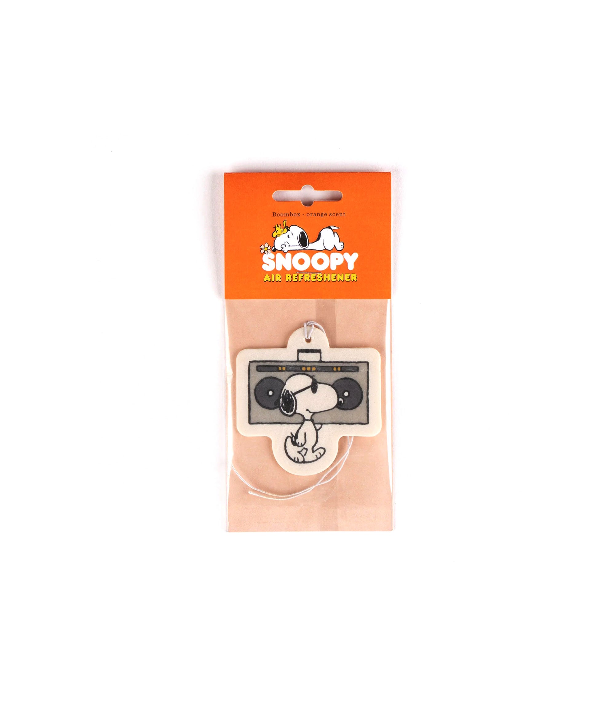 Peanuts Air Freshener Boom Box - Orange