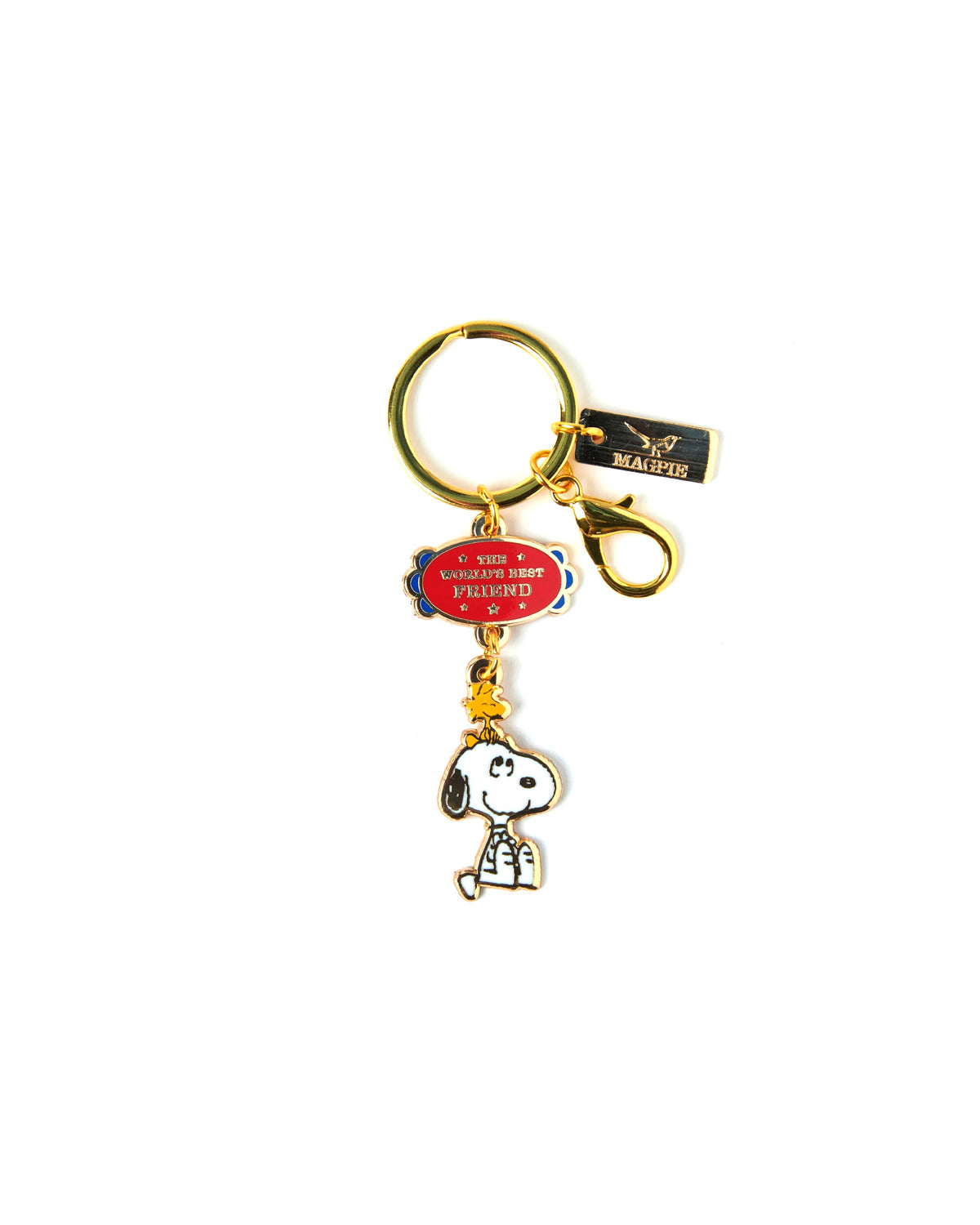 Peanuts World's Best Friend Keyring - Multi