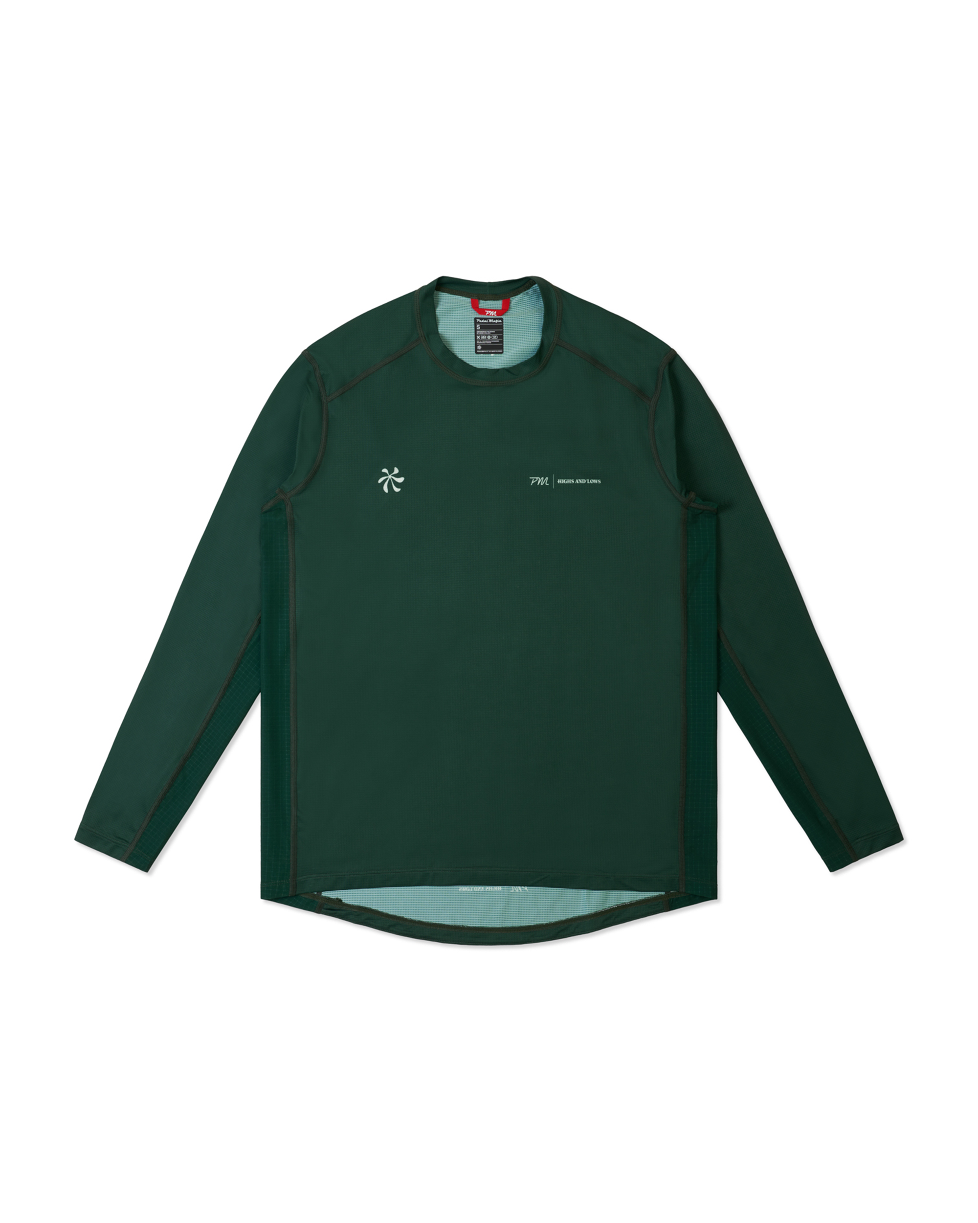 Nomadic Tech L/S T Shirt Jersey - Life Cycle Pine