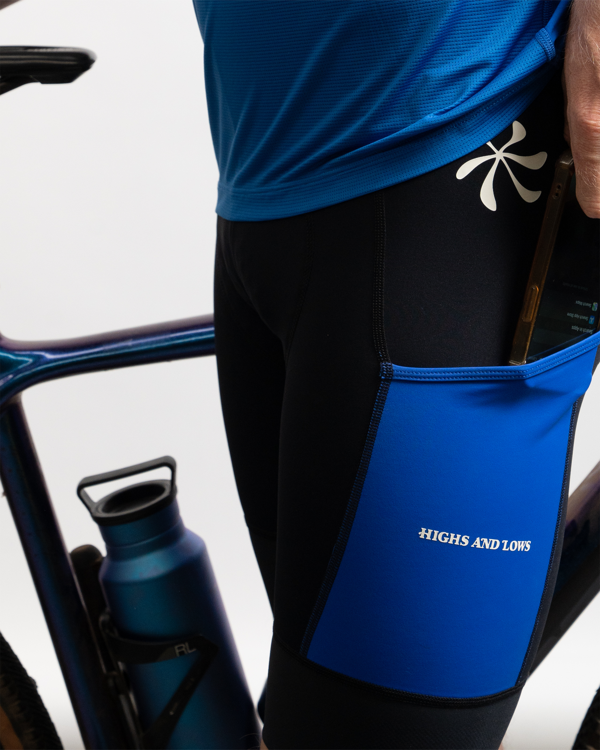 Pro Bib - Black / Life Cycle Blue