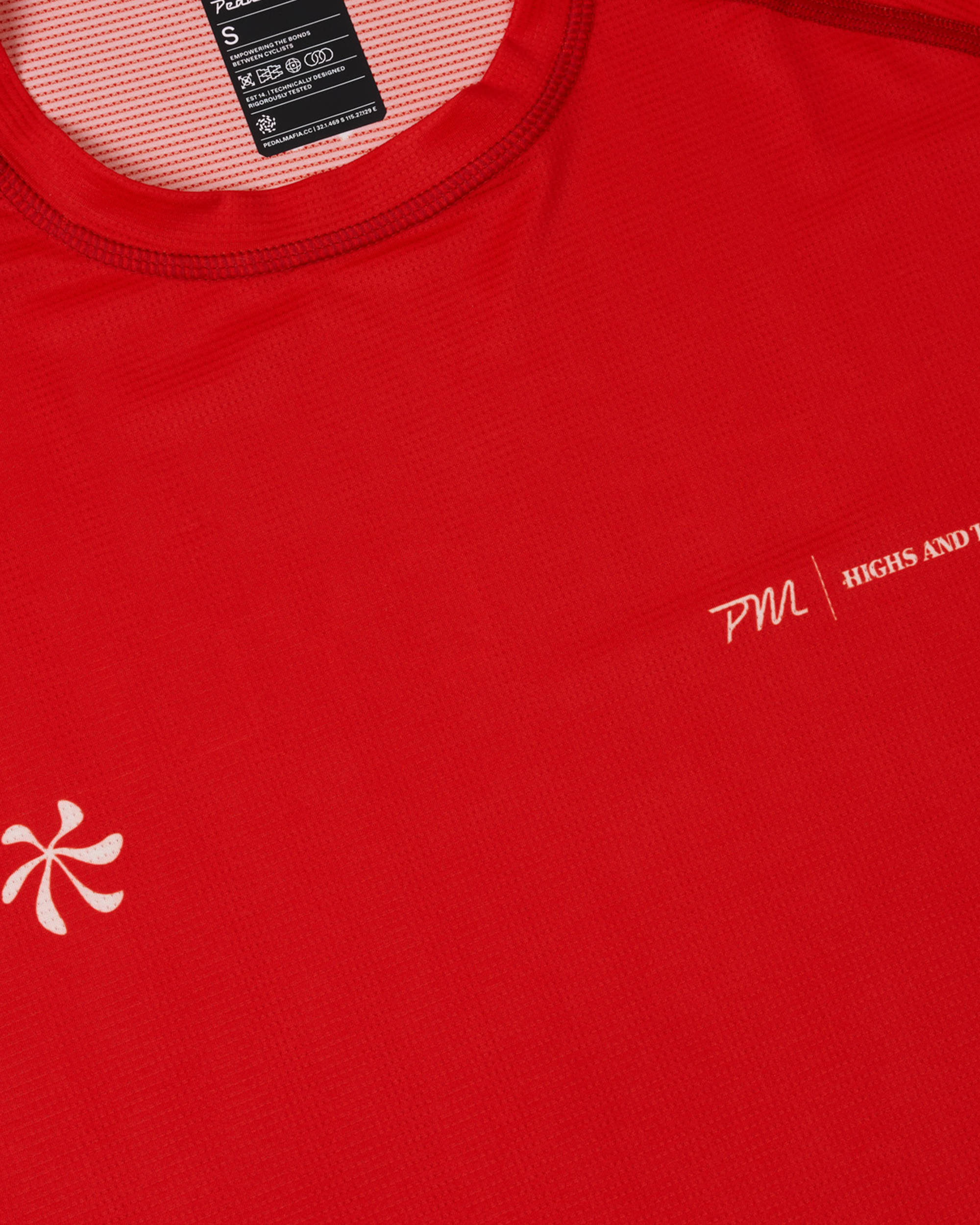 Nomadic Tech S/S T Shirt Jersey - Red
