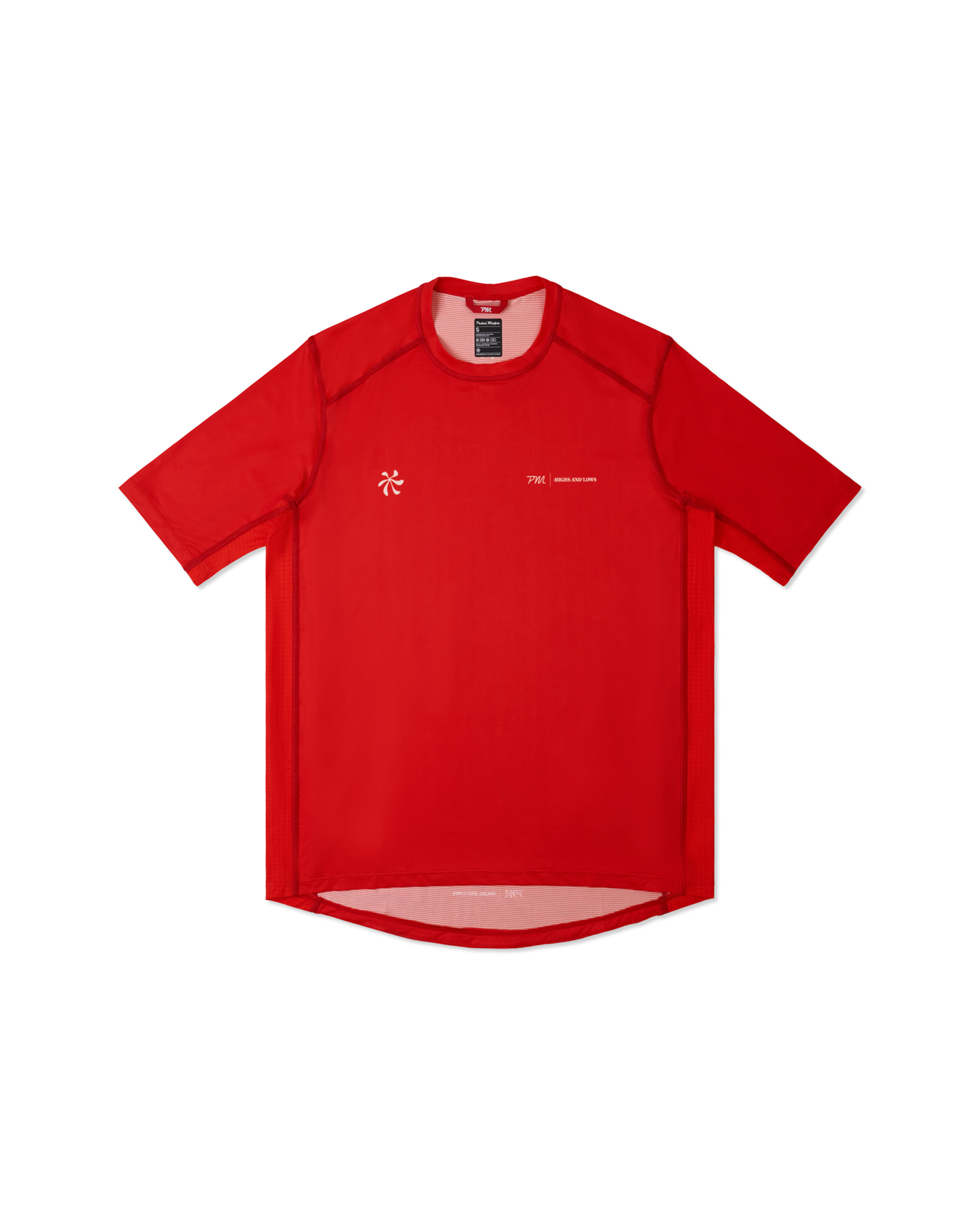 Nomadic Tech S/S T Shirt Jersey - Red