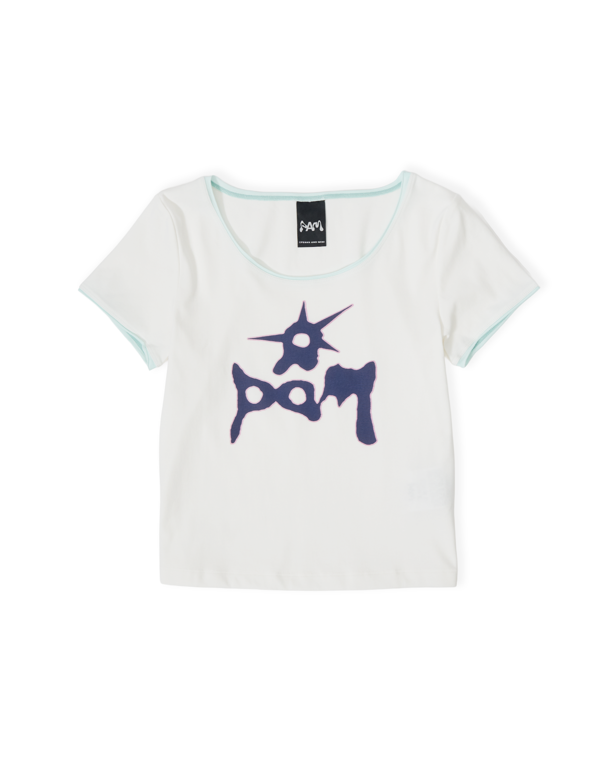 Urchin Scoop Neck T-Shirt - White