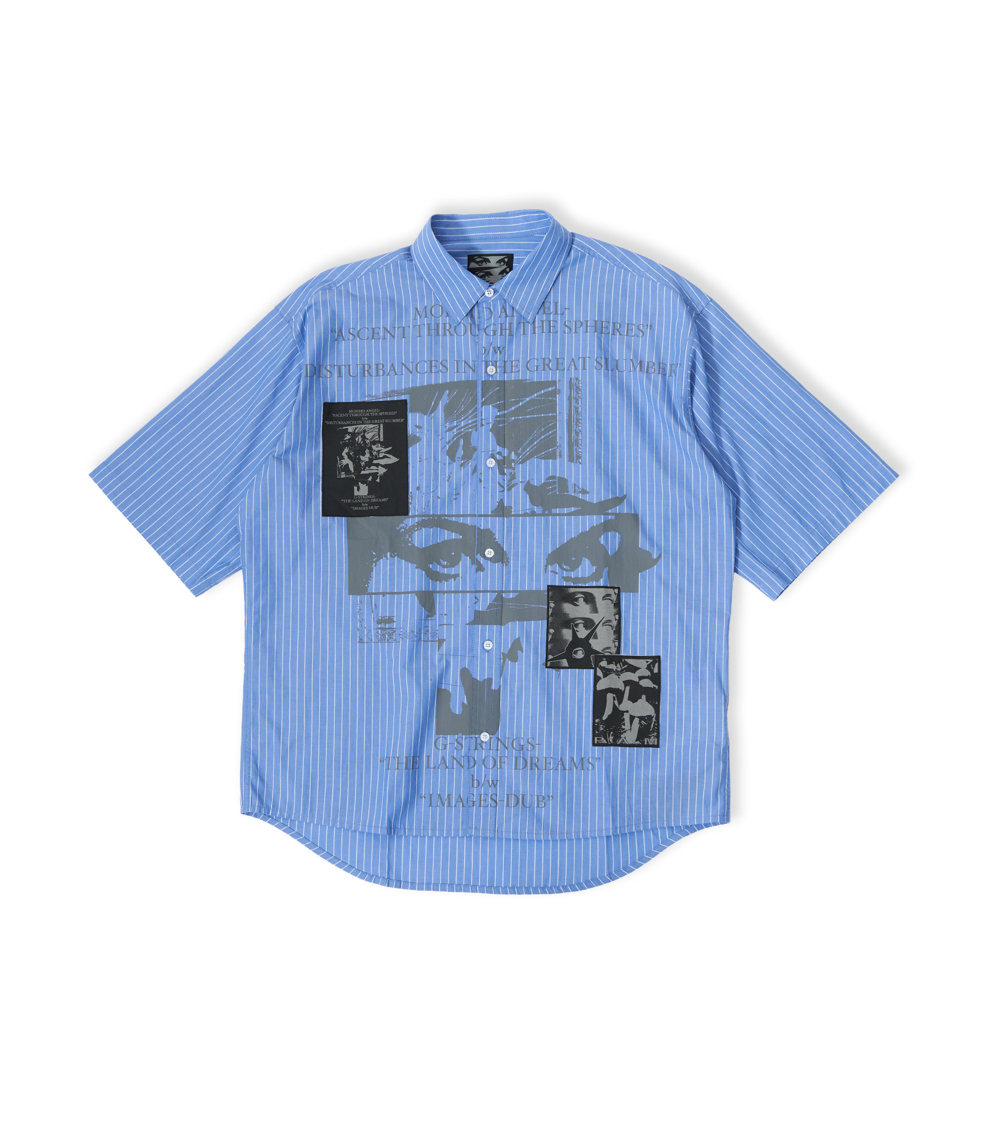 Slab City Boxy Shirt - Blue
