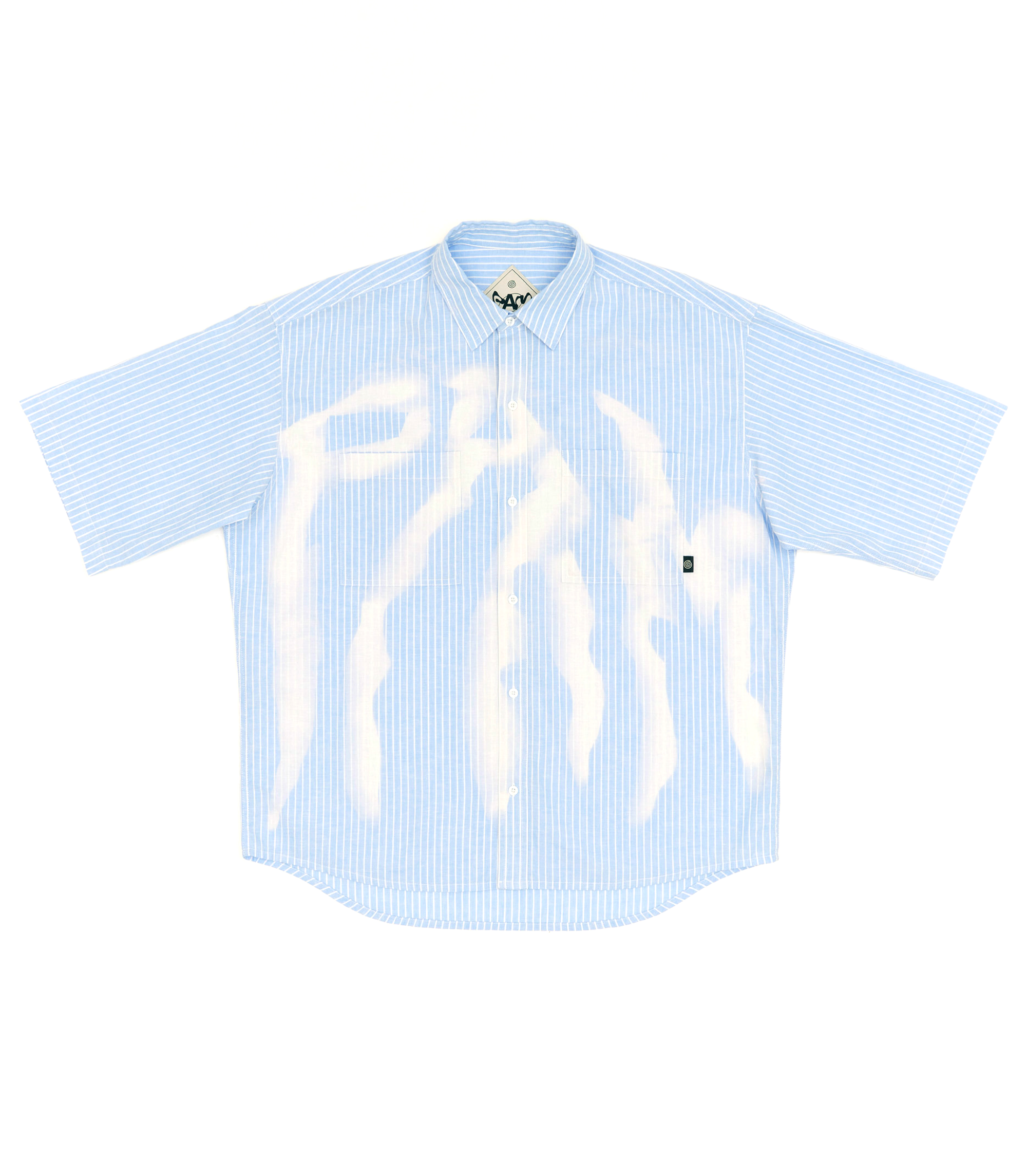 Cadence Boxy Shirt - Blue Stripe