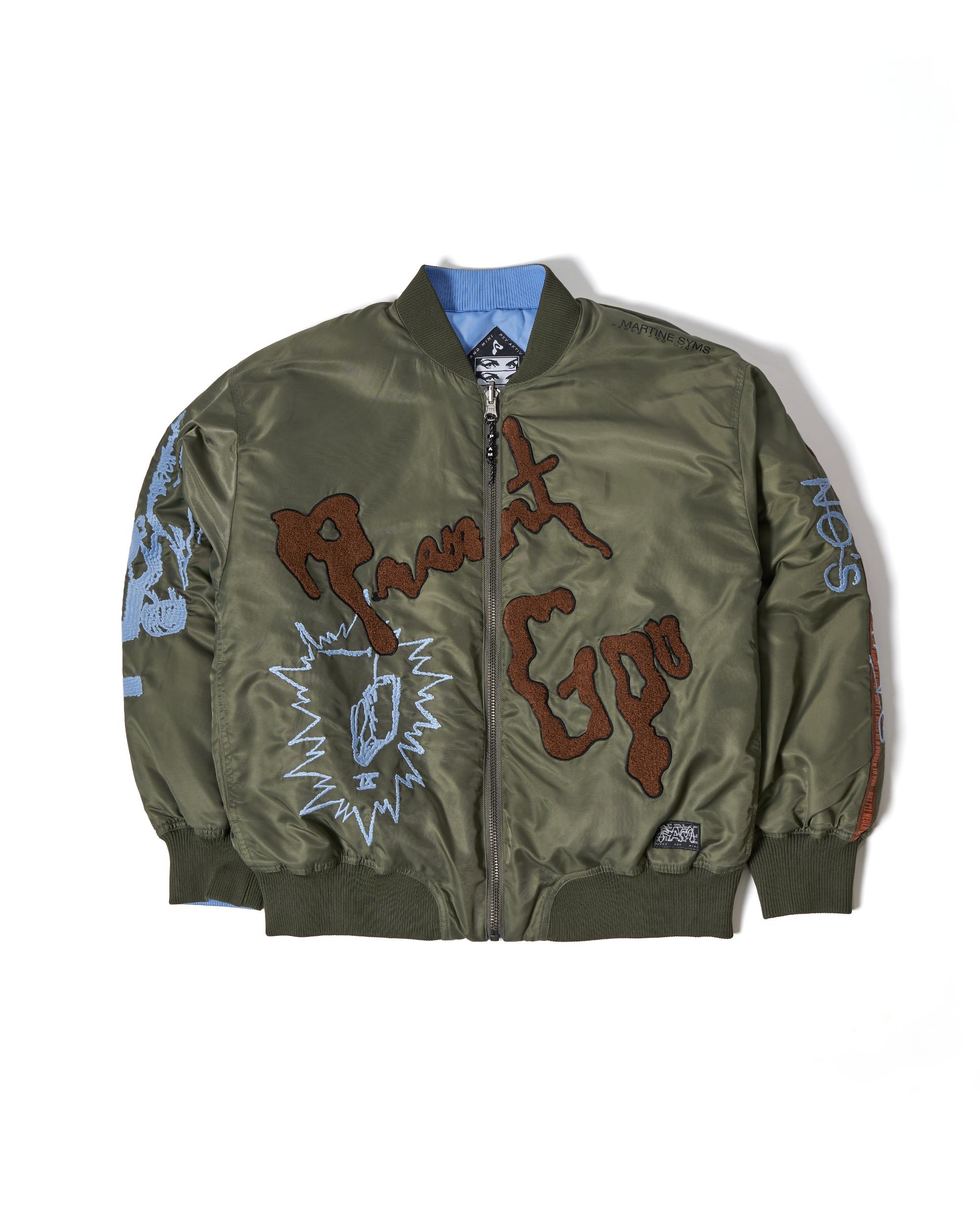 Martine Syms Present Goo Bomber Jacket - Khaki