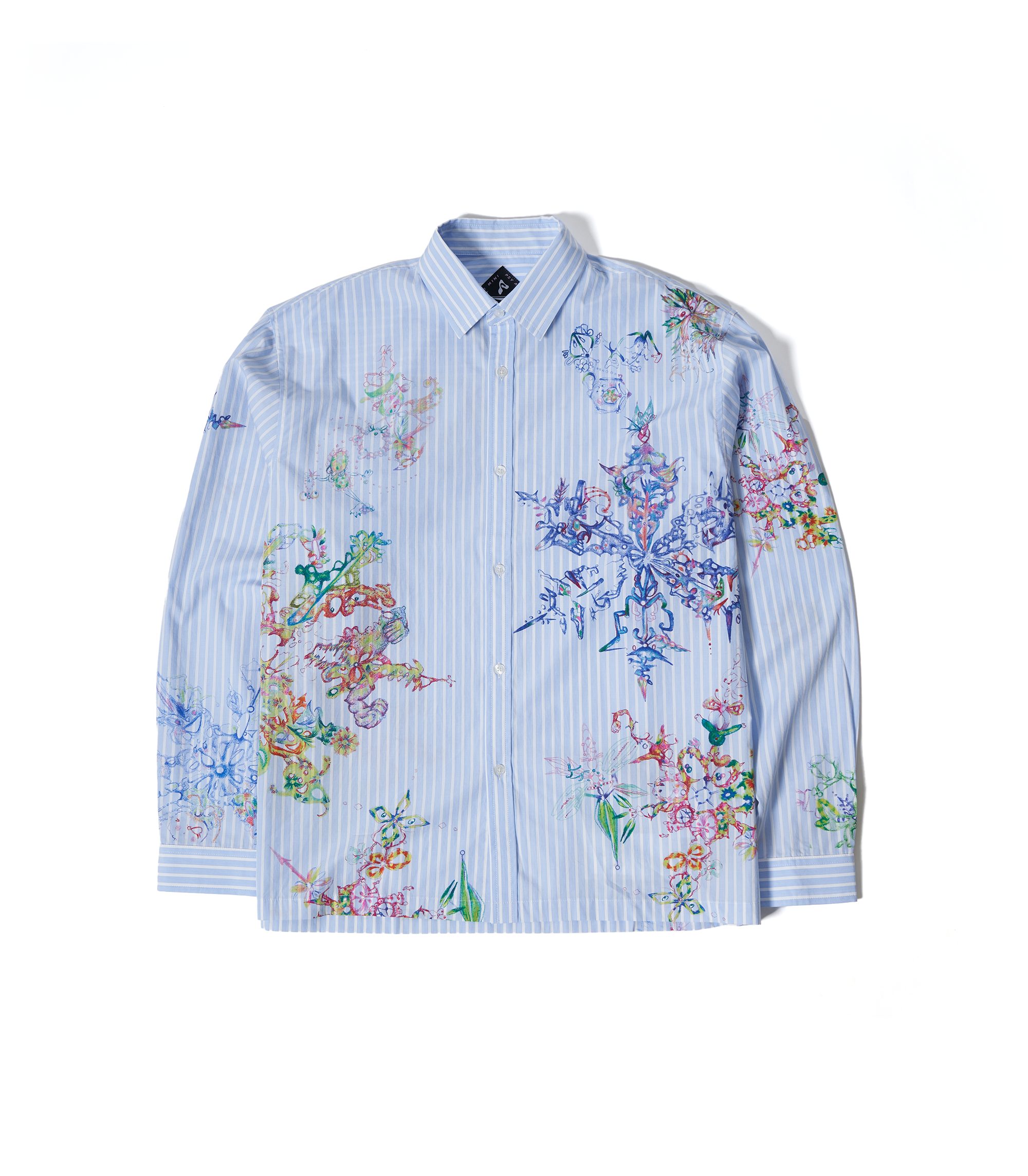 Coco Star Fractal Stripe Shirt - Multi