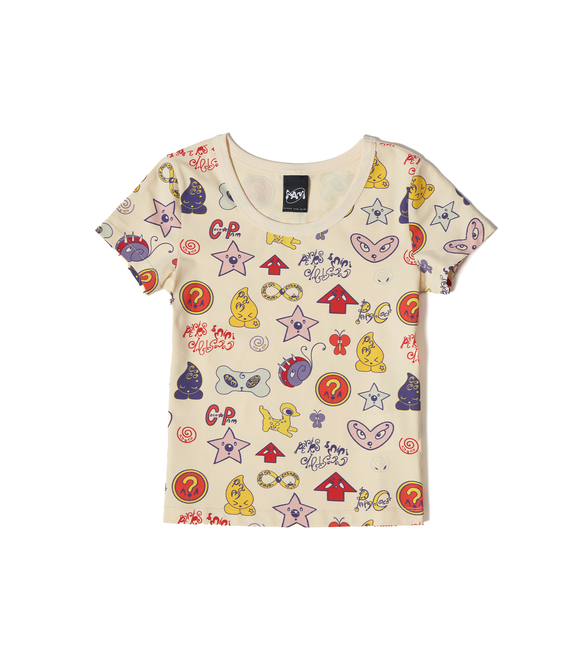 Coco Scoop Baby Tee - Multi