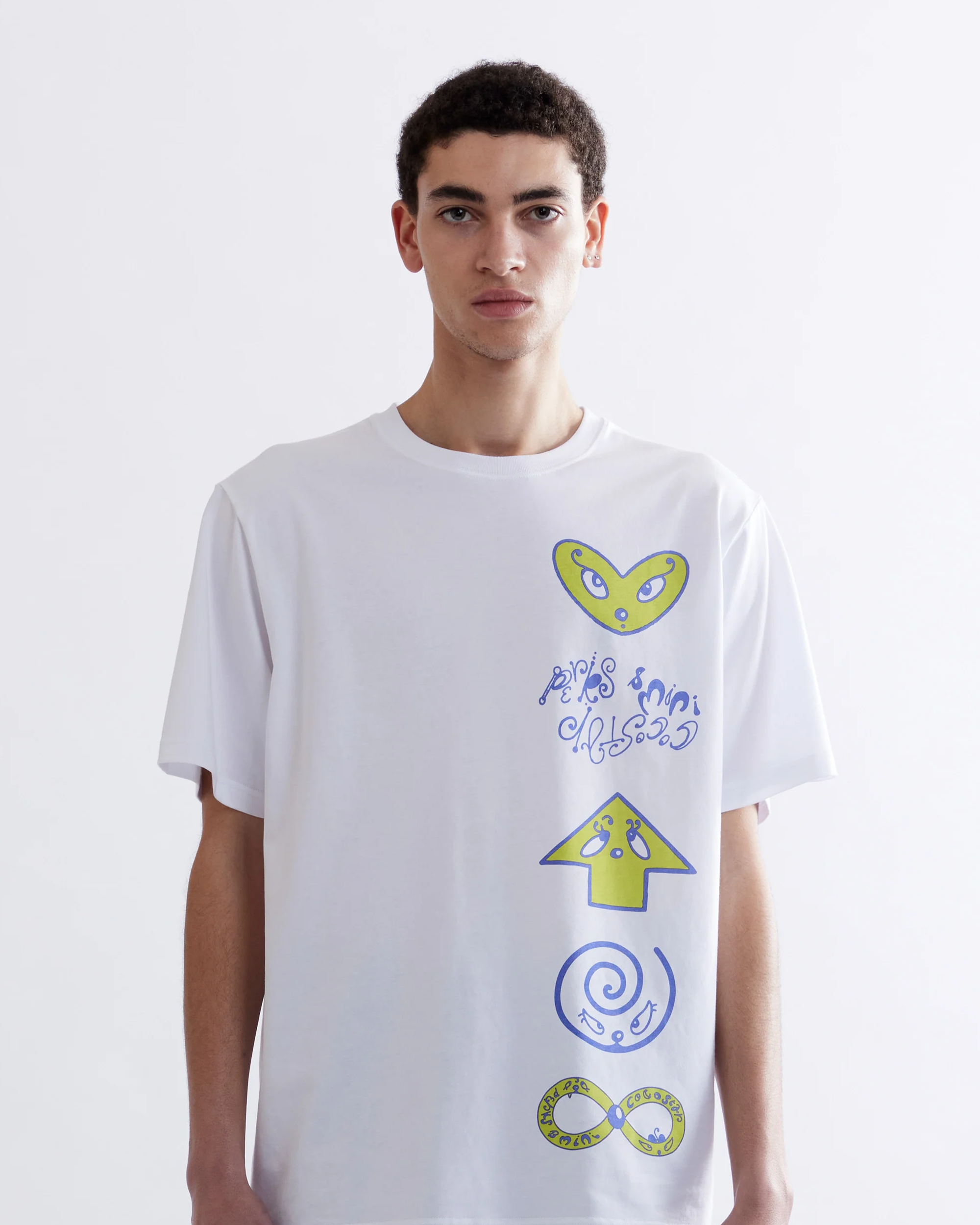 Coco Star Stack T-Shirt - White
