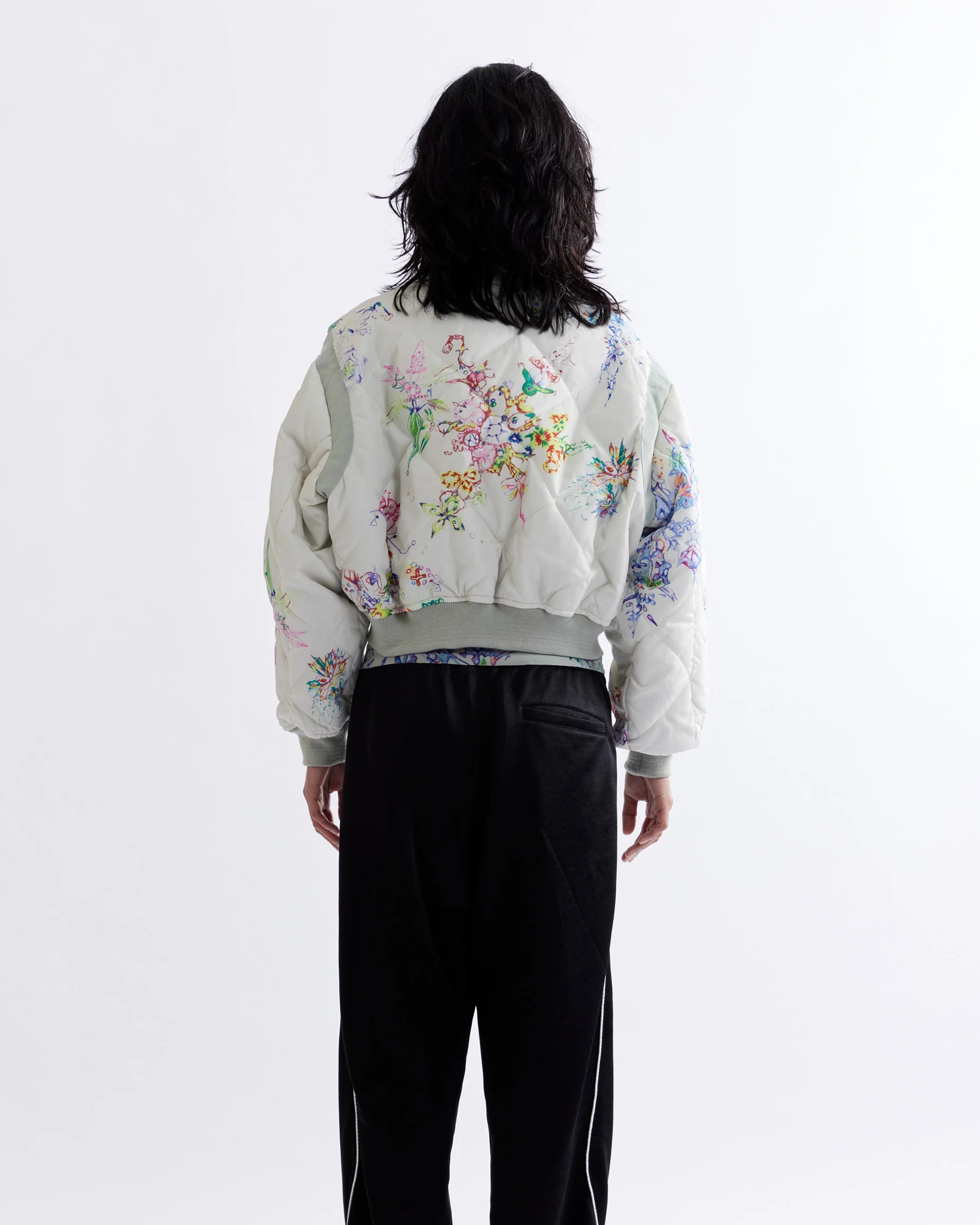 Coco Star Souvenir Flight Jacket - Sage