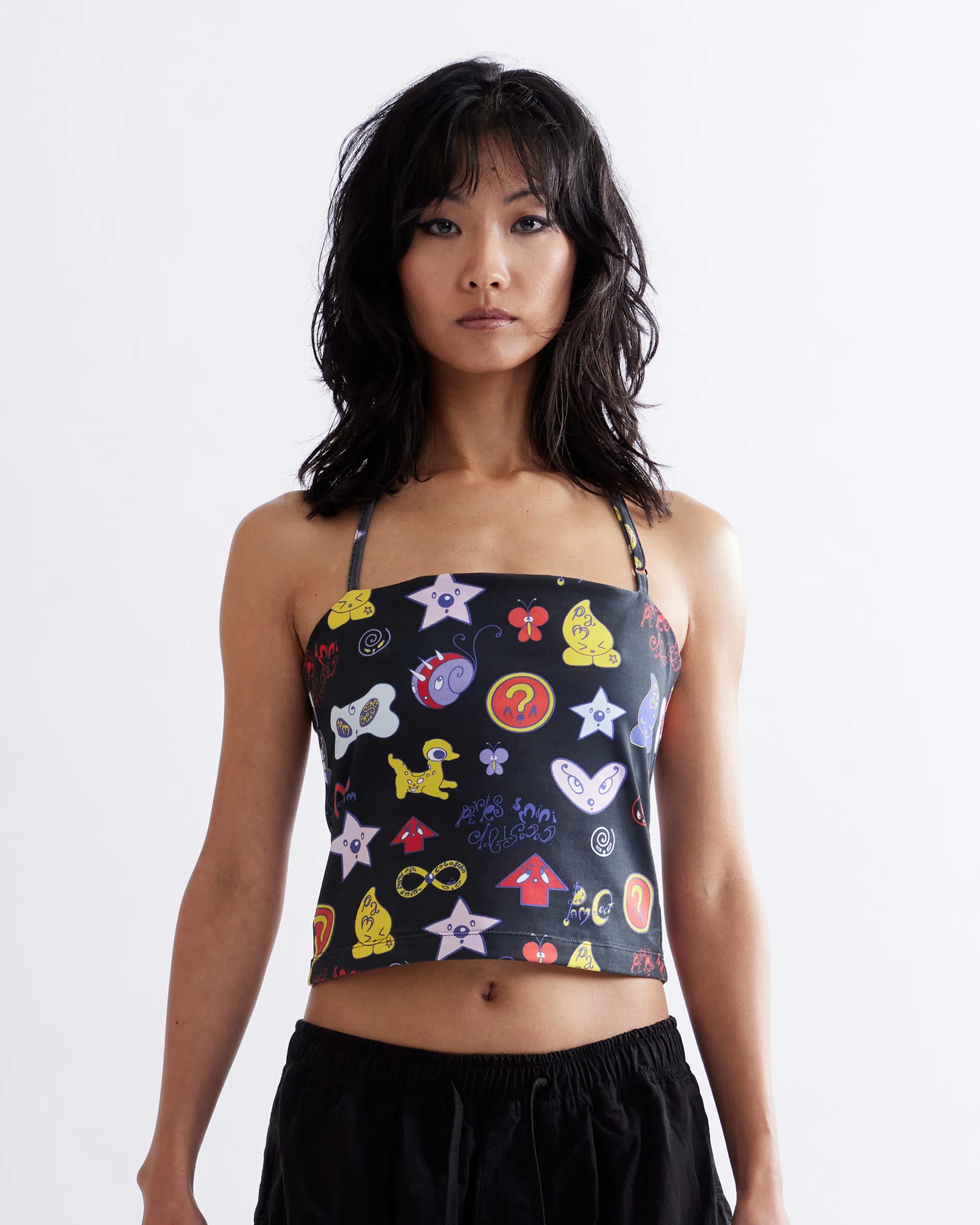 Coco Star Halter Neck Top - Multi