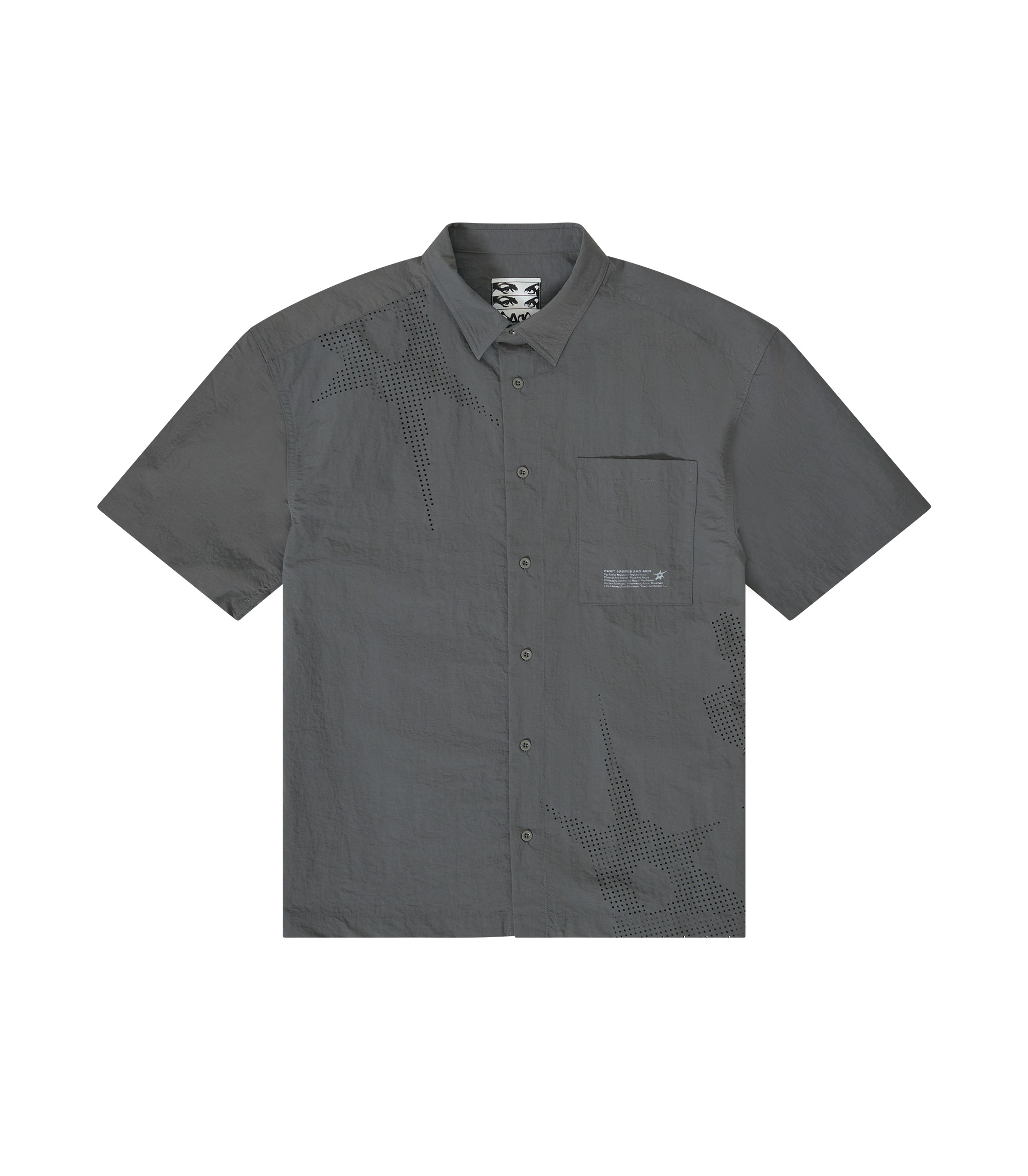 Trick of Light S/S Shirt - Steel Grey