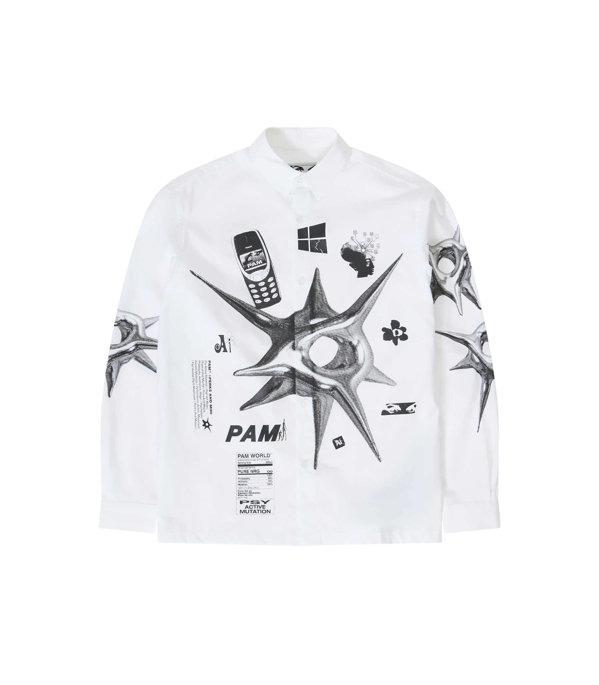 Castle In The Air L/S Shirt - White