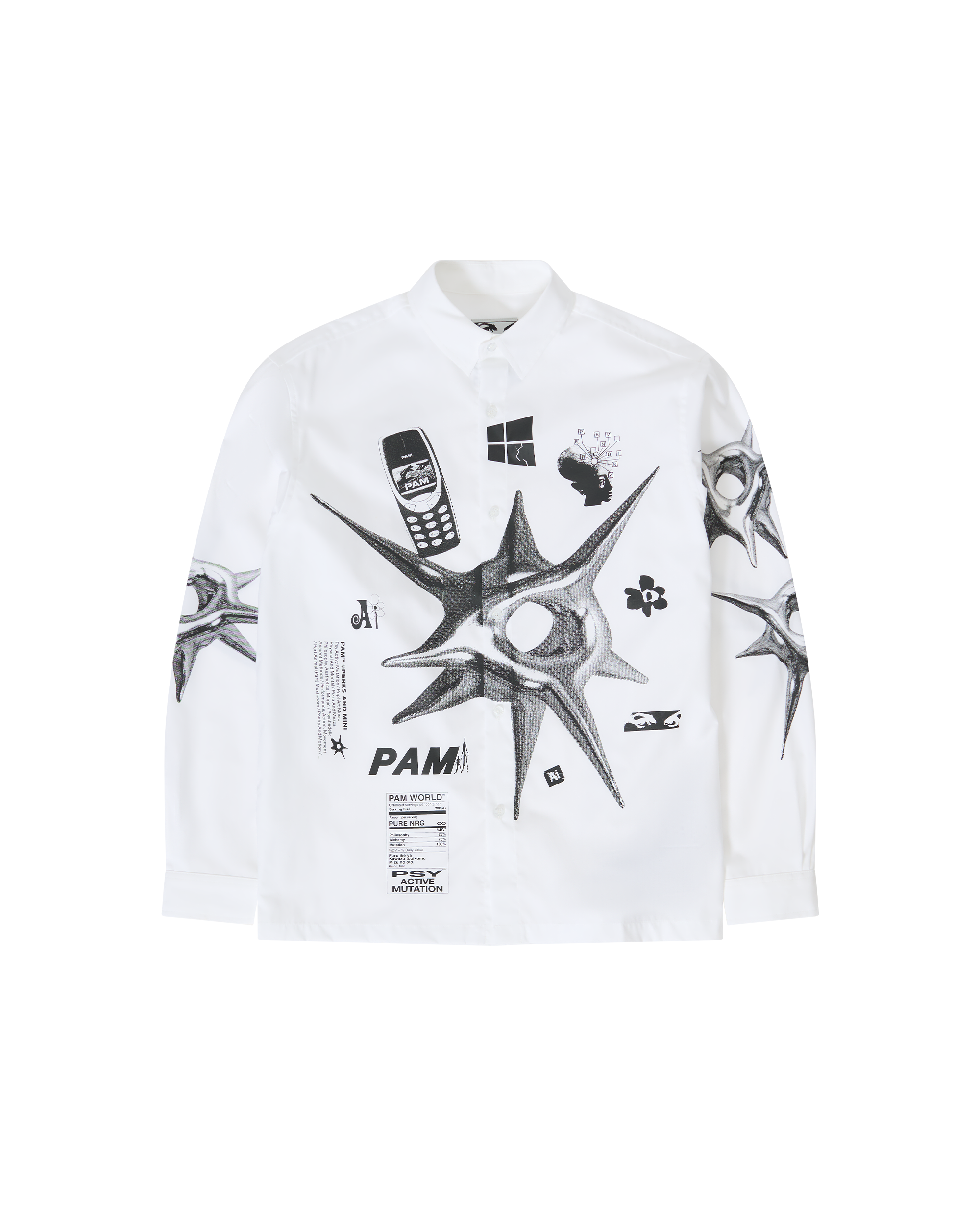 Castle In The Air L/S Shirt - White