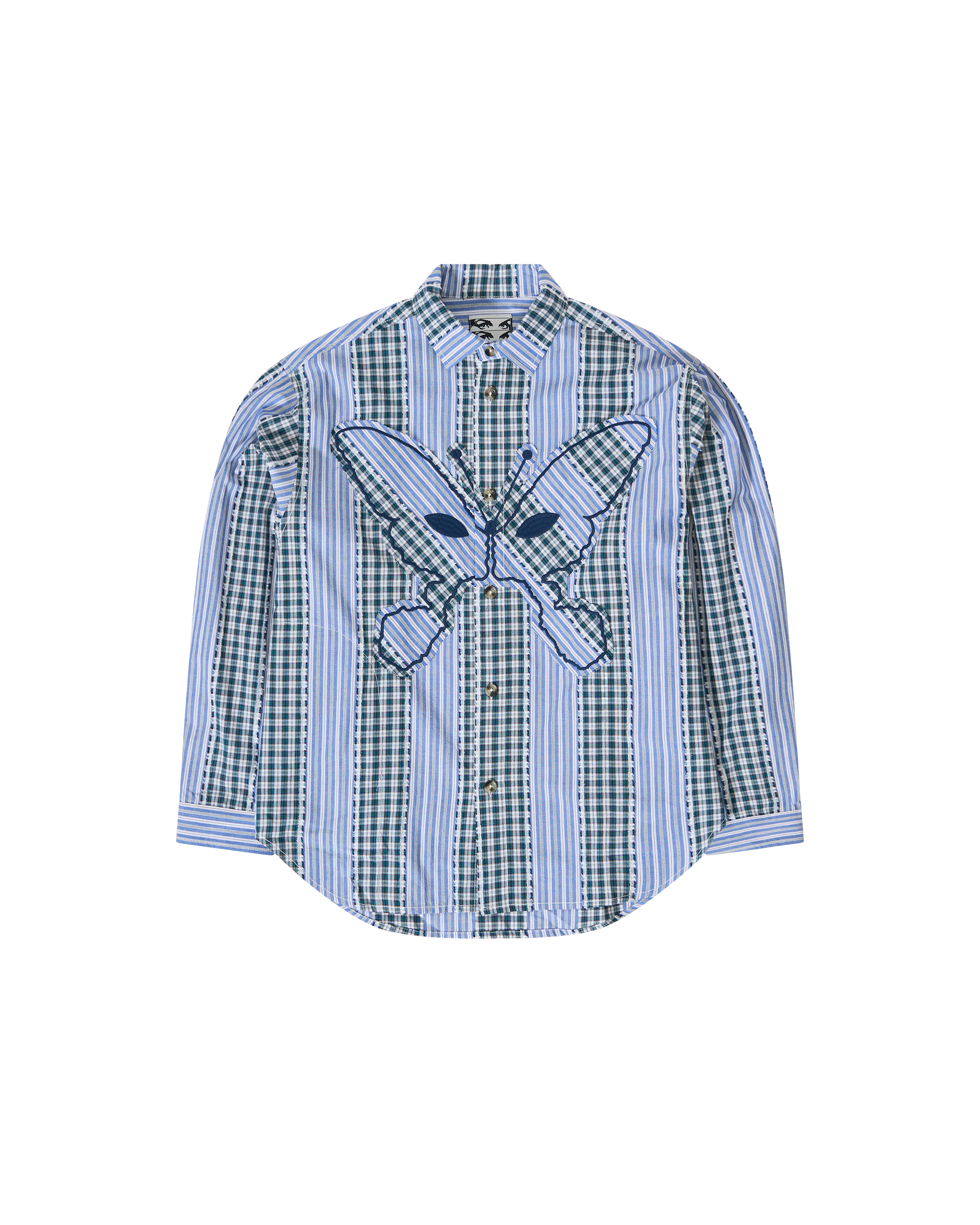 Specter L/S Overshirt - Blue Stripe