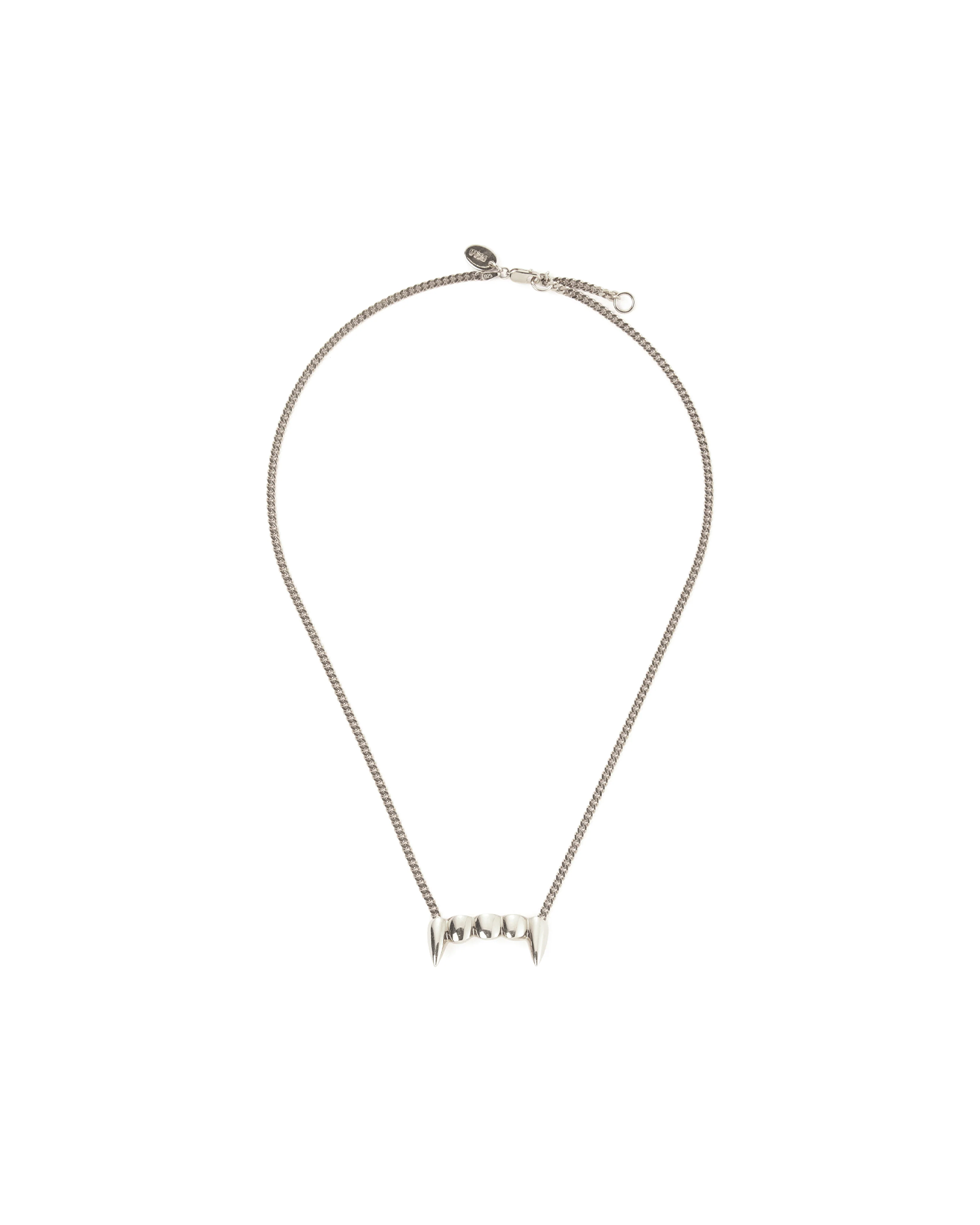 Lunacy Fangz Necklace - Silver