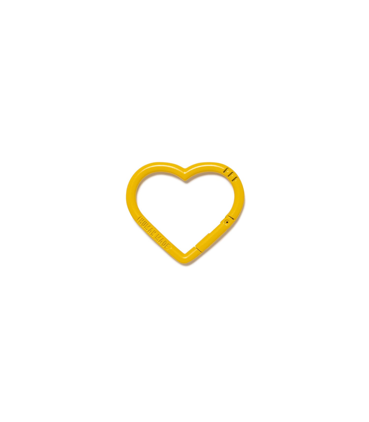 Heart Carabiner - Yellow