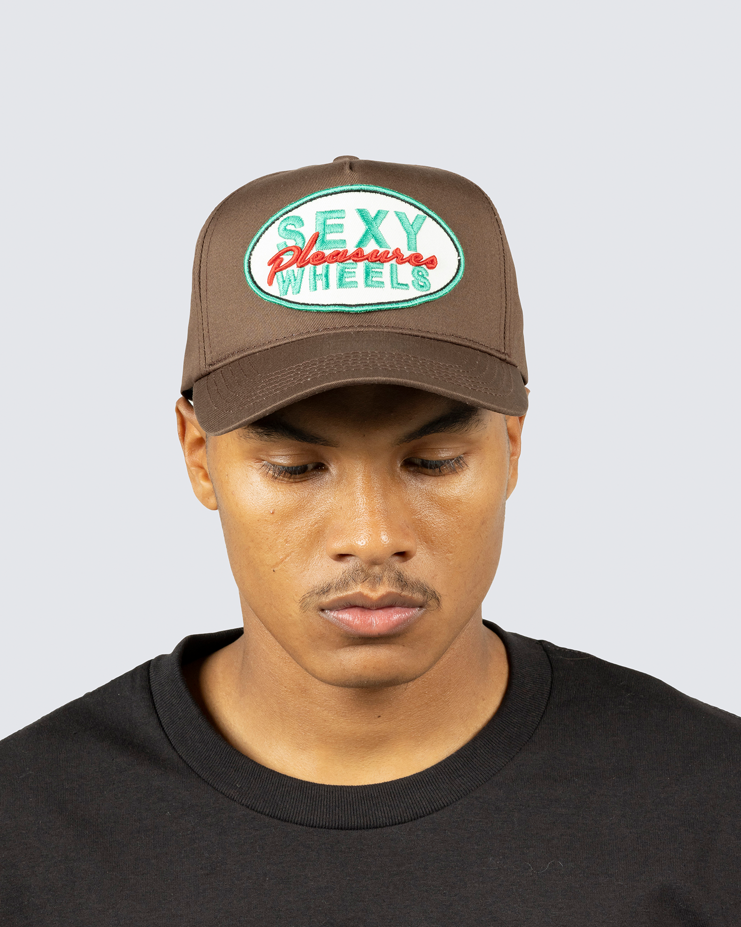 Wheels Snapback - Brown