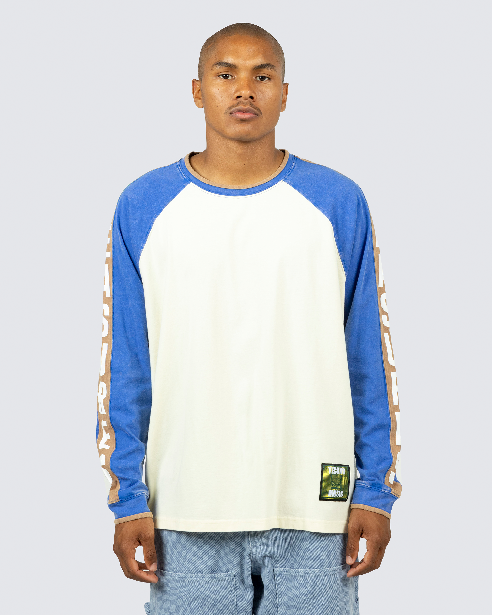 Techno L/S Raglan - Off White