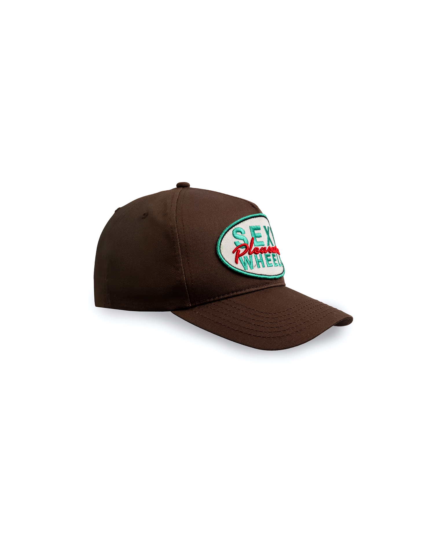 Wheels Snapback - Brown