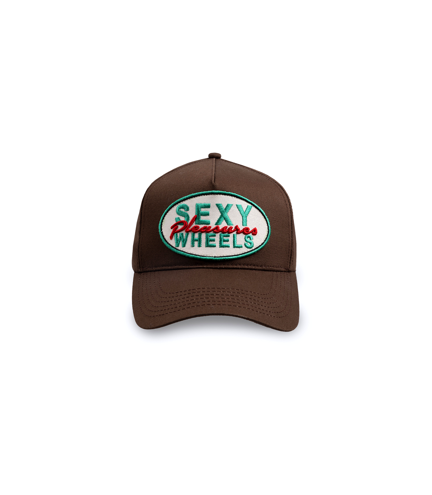 Wheels Snapback - Brown