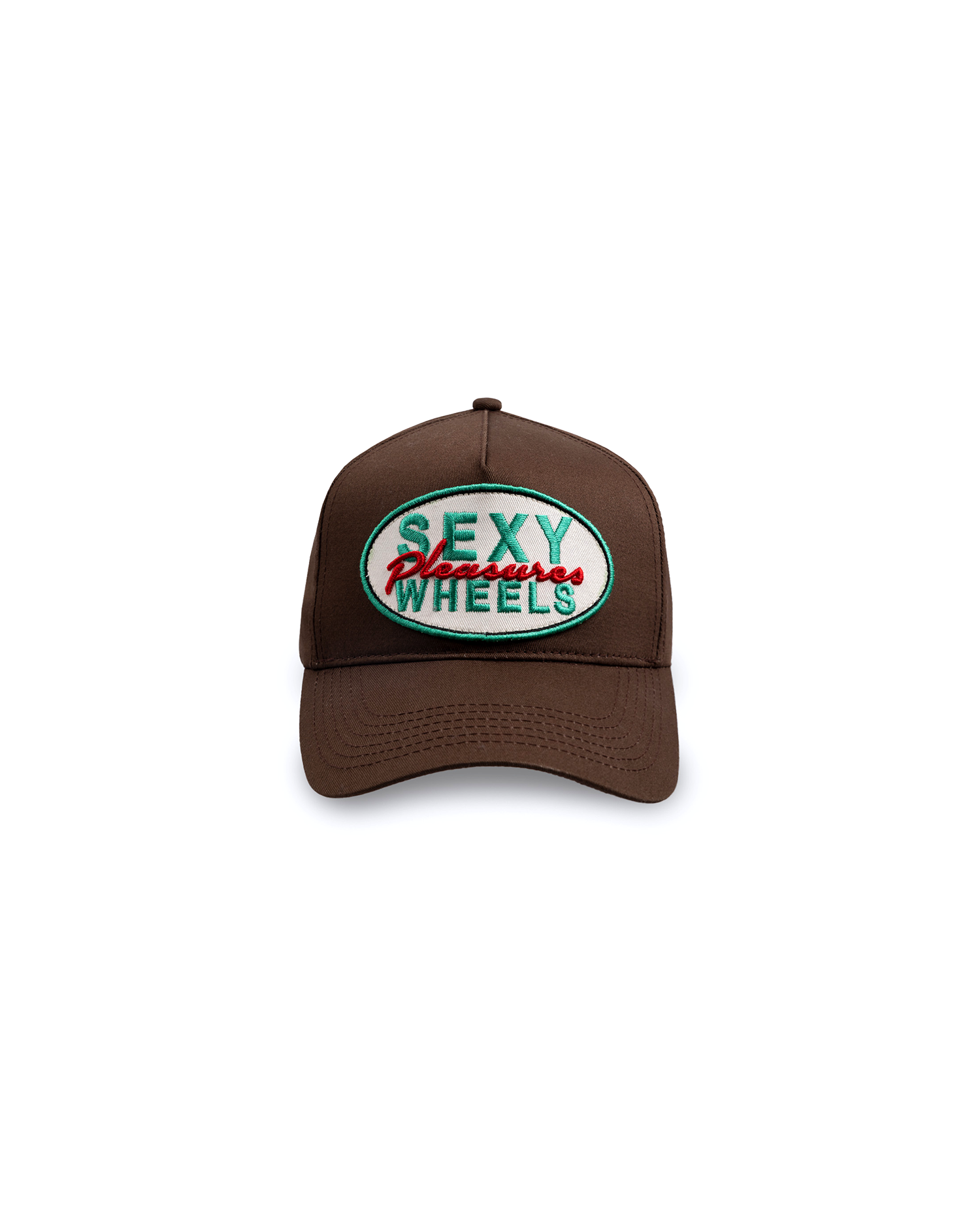 Wheels Snapback - Brown