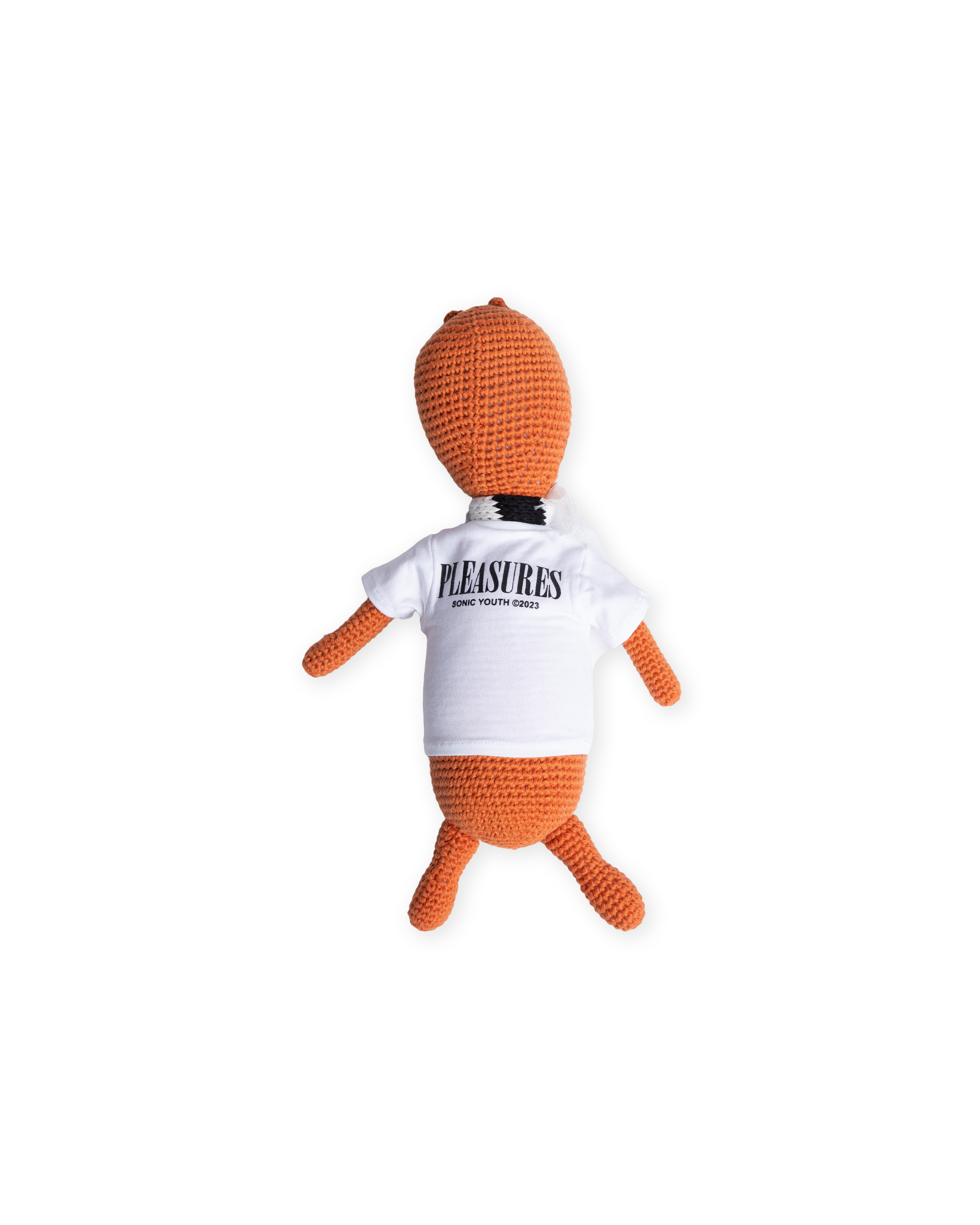 Sonic Youth Alien Crochet Doll - Orange