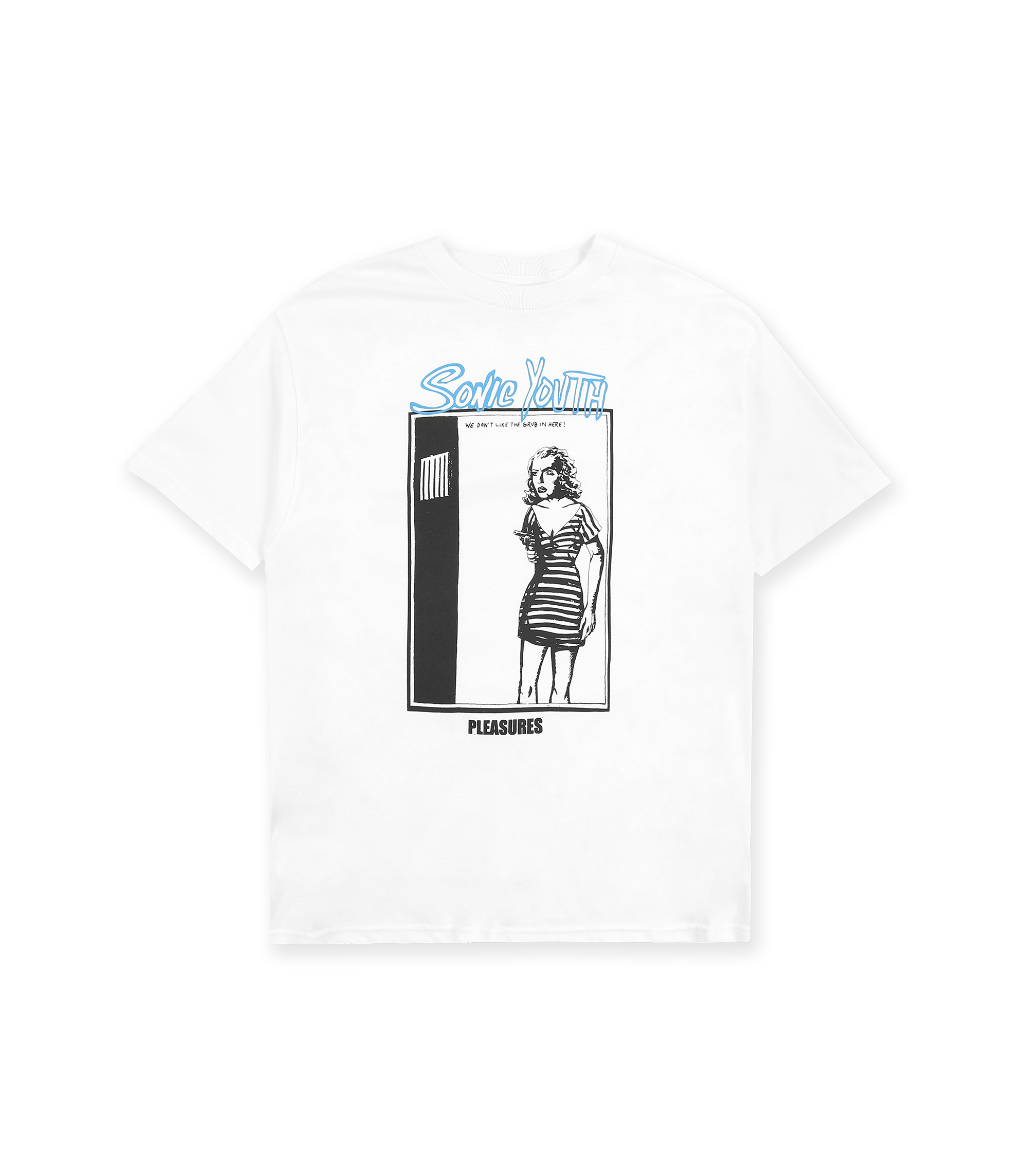 Sonic Youth  Grub T-shirt - White