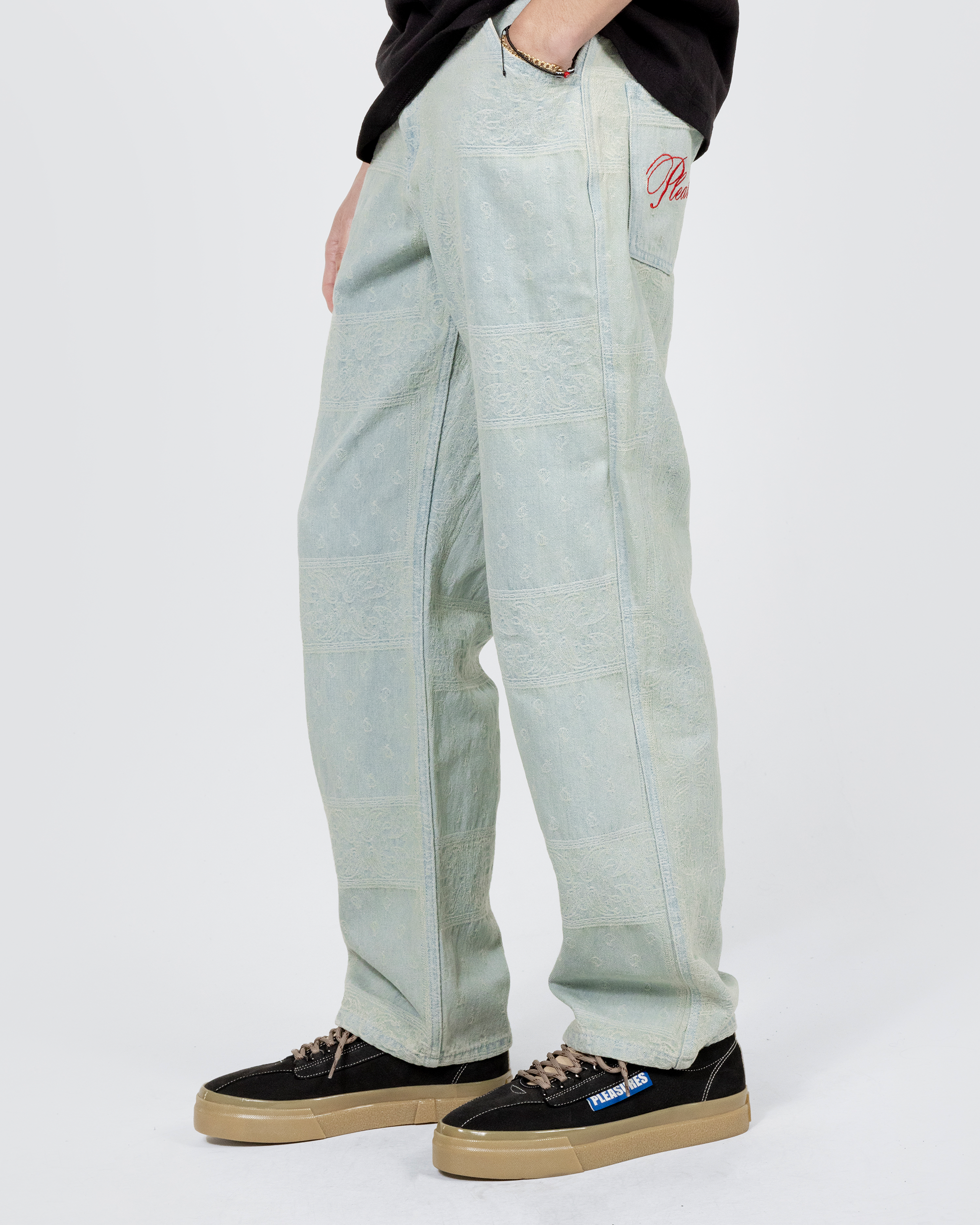 Merit Denim Work Pant - Light Blue