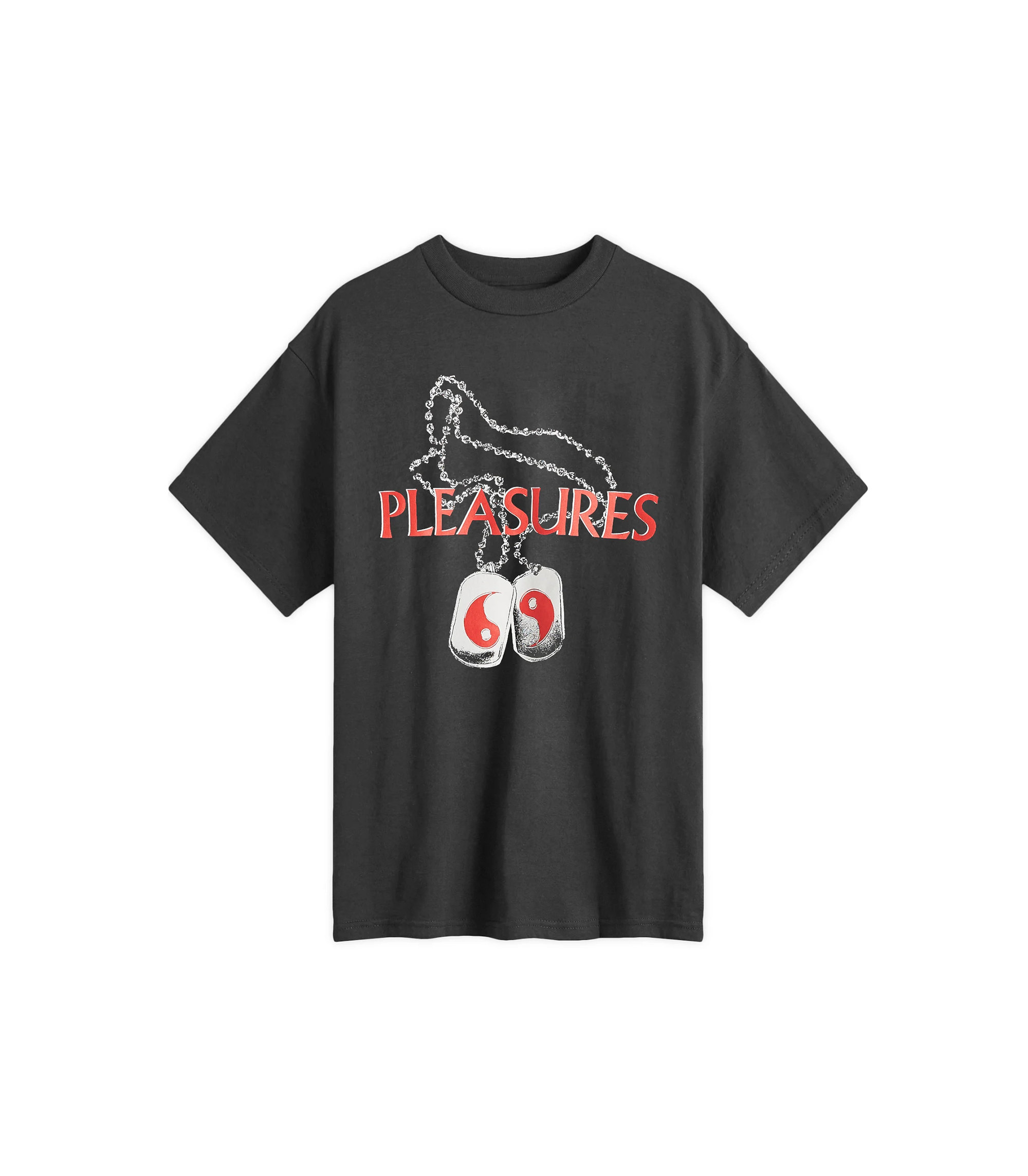 Dog Tags T-Shirt - Black