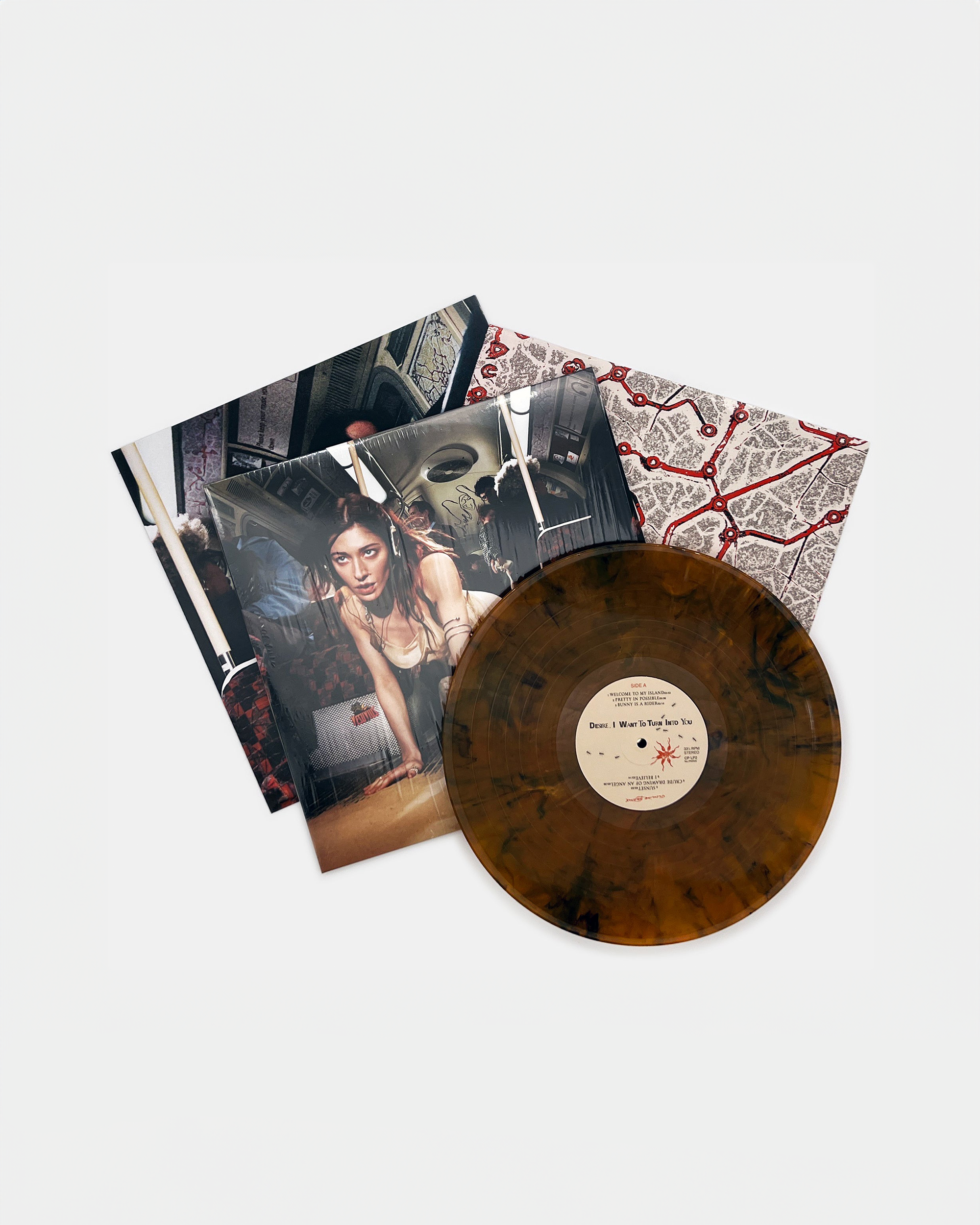 Desire, I want to turn into you (Tiger Eye Coloured Vinyl)