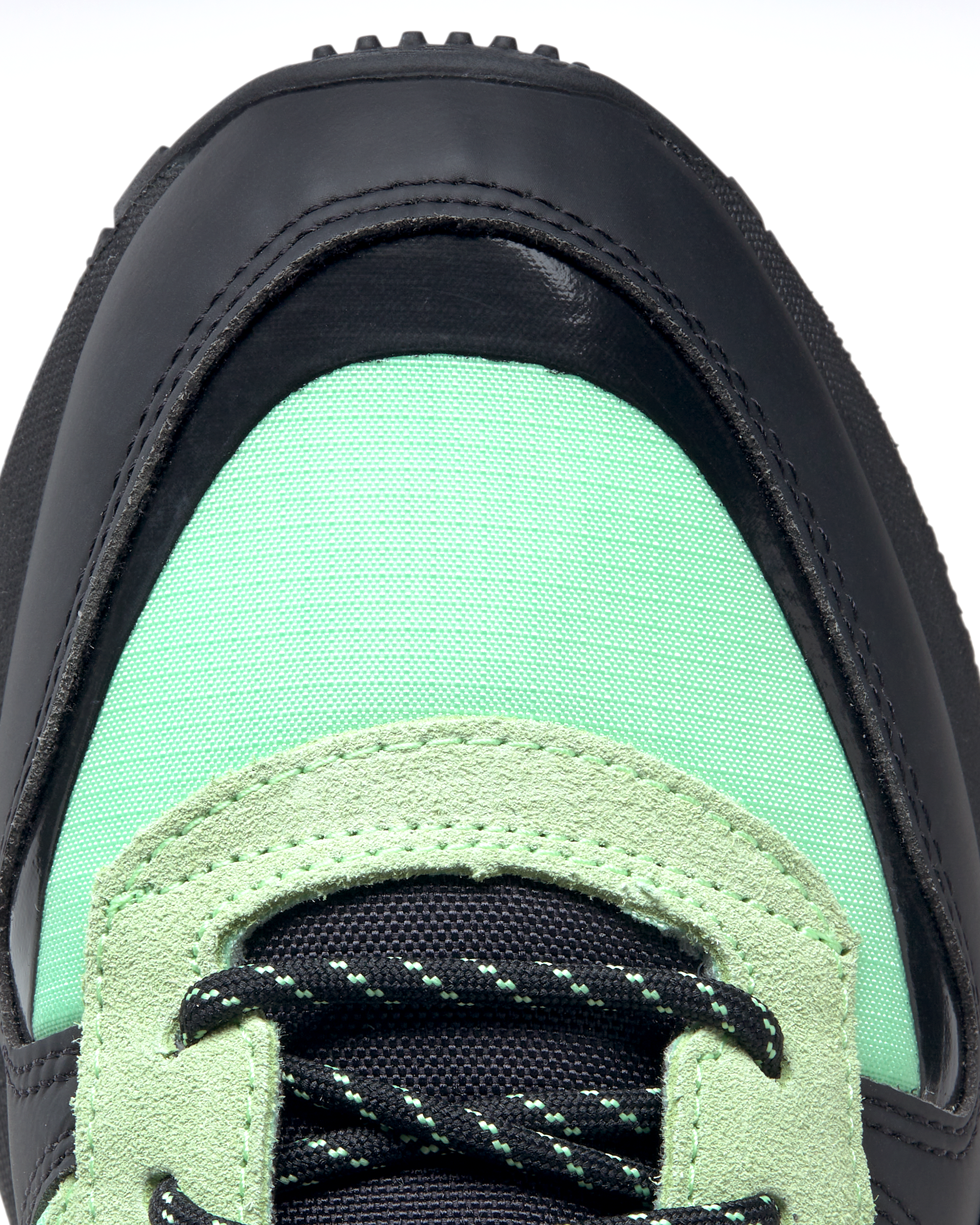 Pleasures CL Leather Trail - Neon Mint / Black