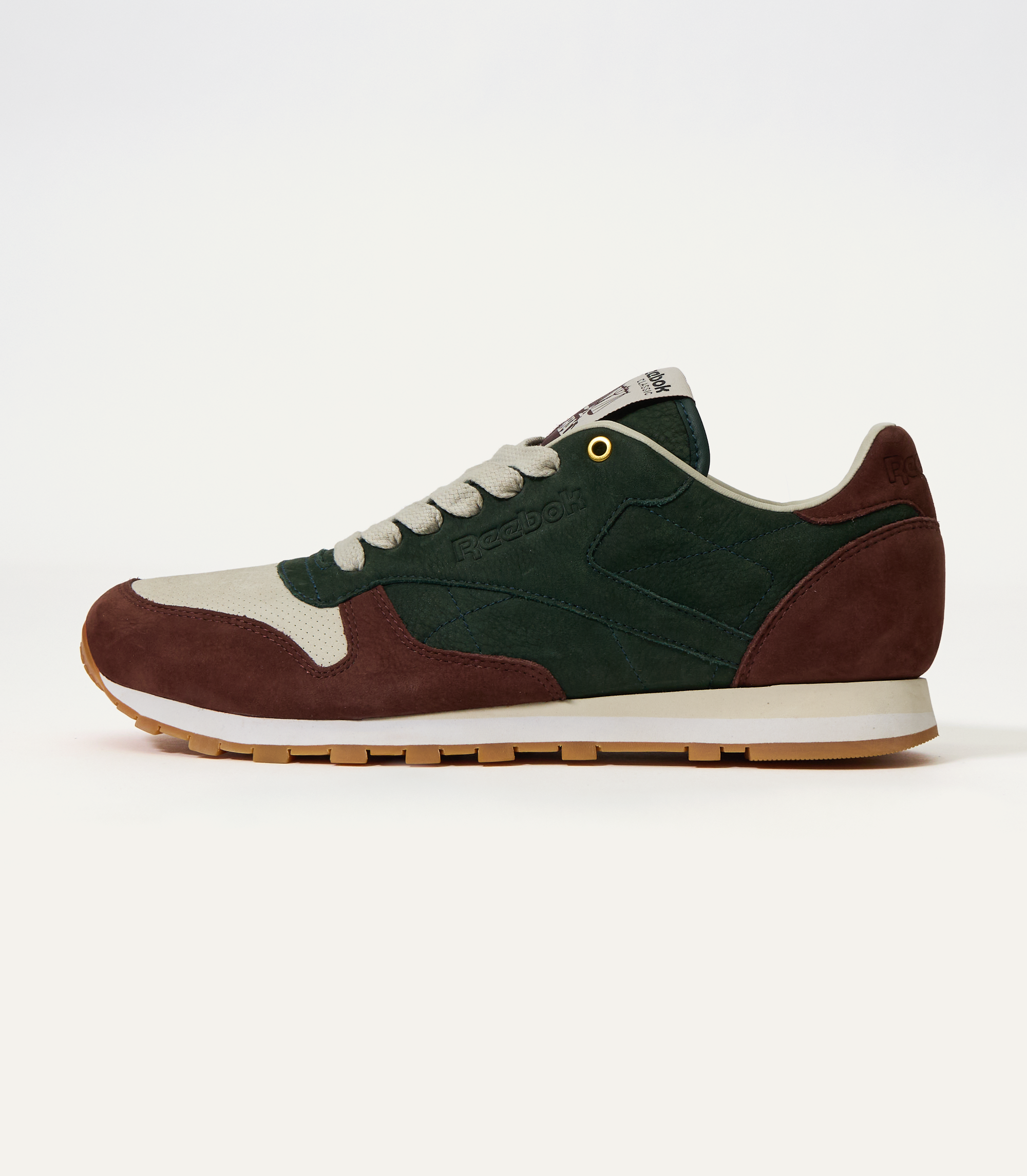 Reebok Classic Leather - French Roast / Green / Coffee