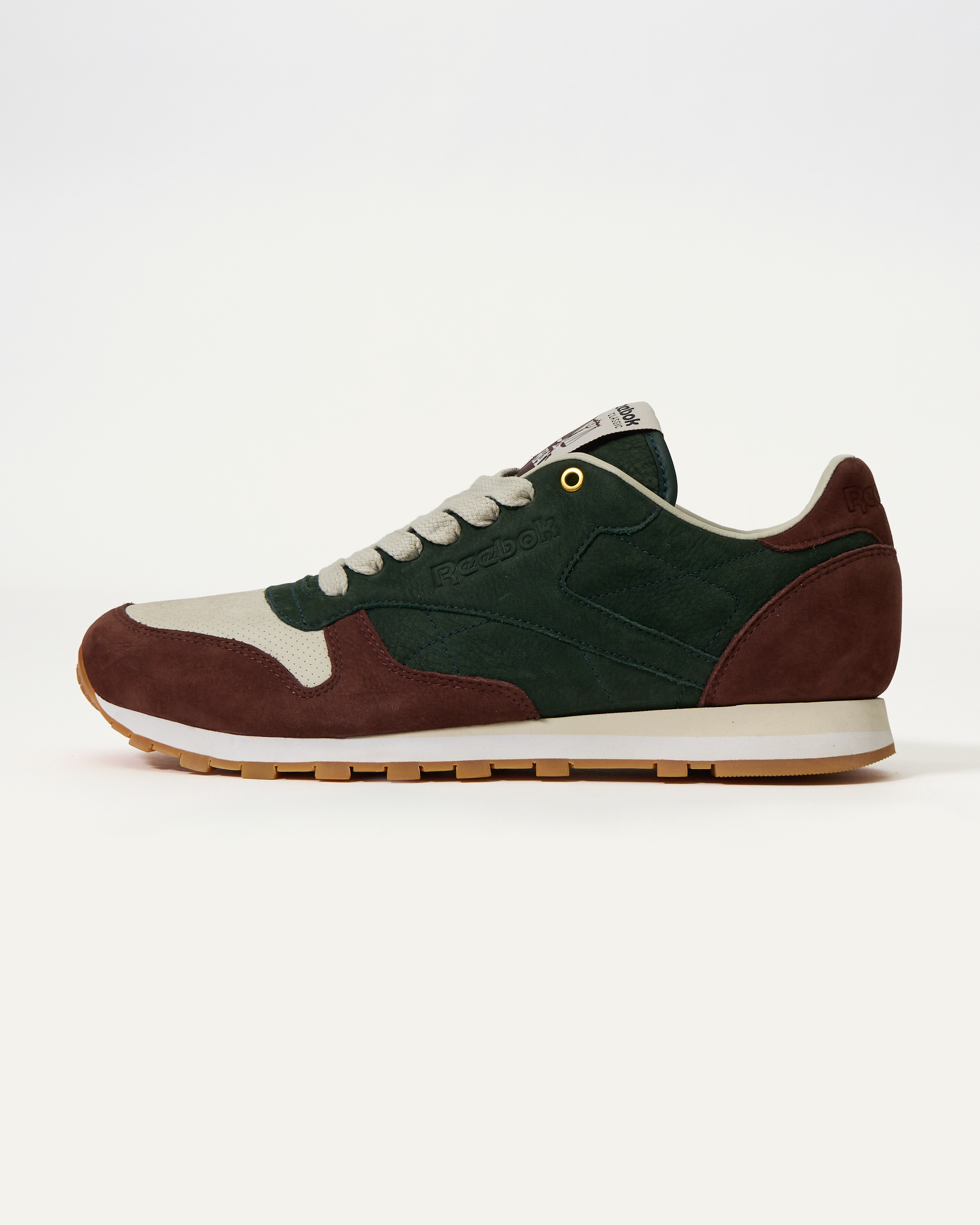 Reebok Classic Leather - French Roast / Green / Coffee