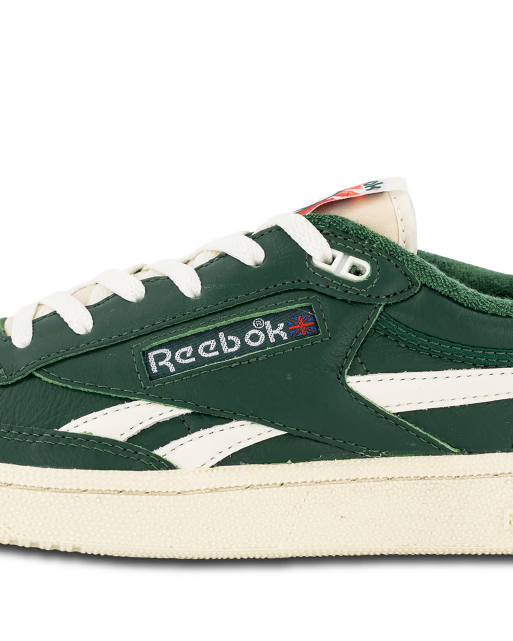Club C Revenge Vintage - Dark Green / Chalk / Neon Cherry